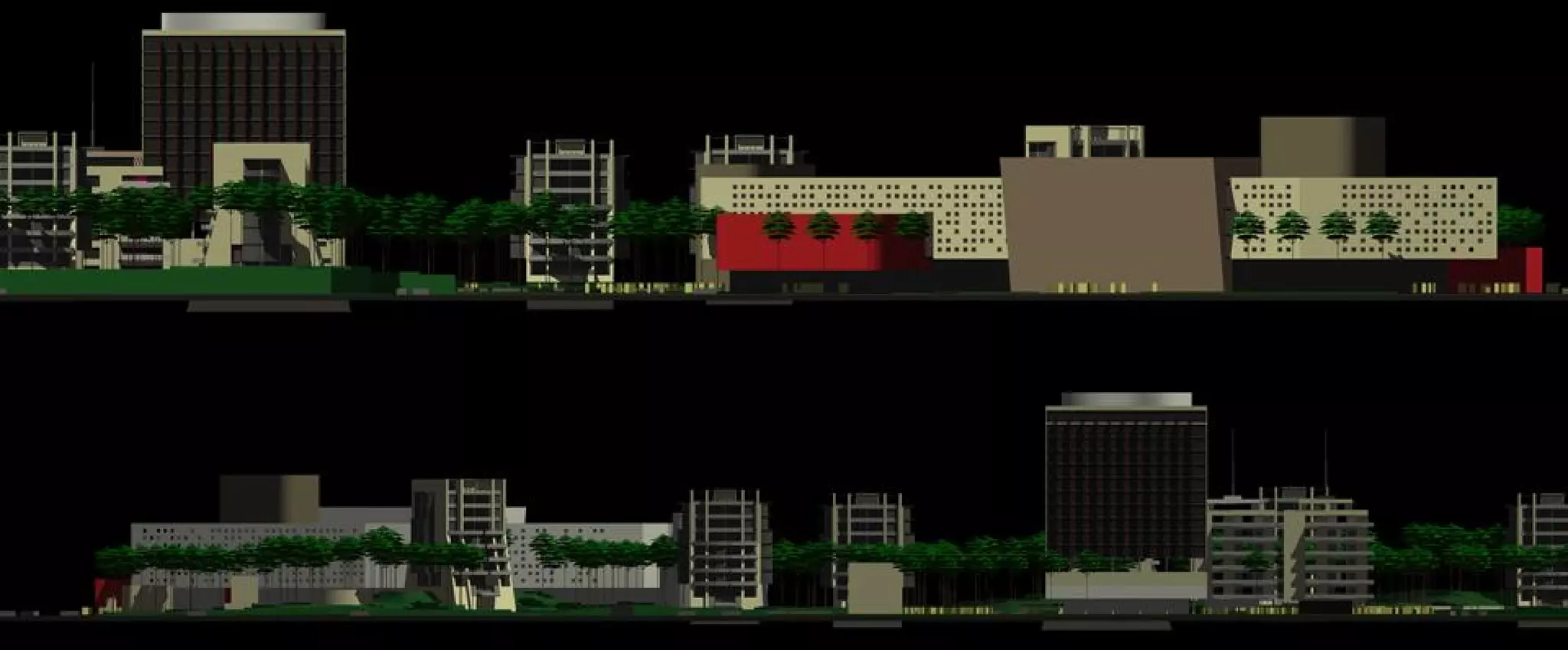 HMCM ARQUITECTURA - DIBUJOS ESPACIALES