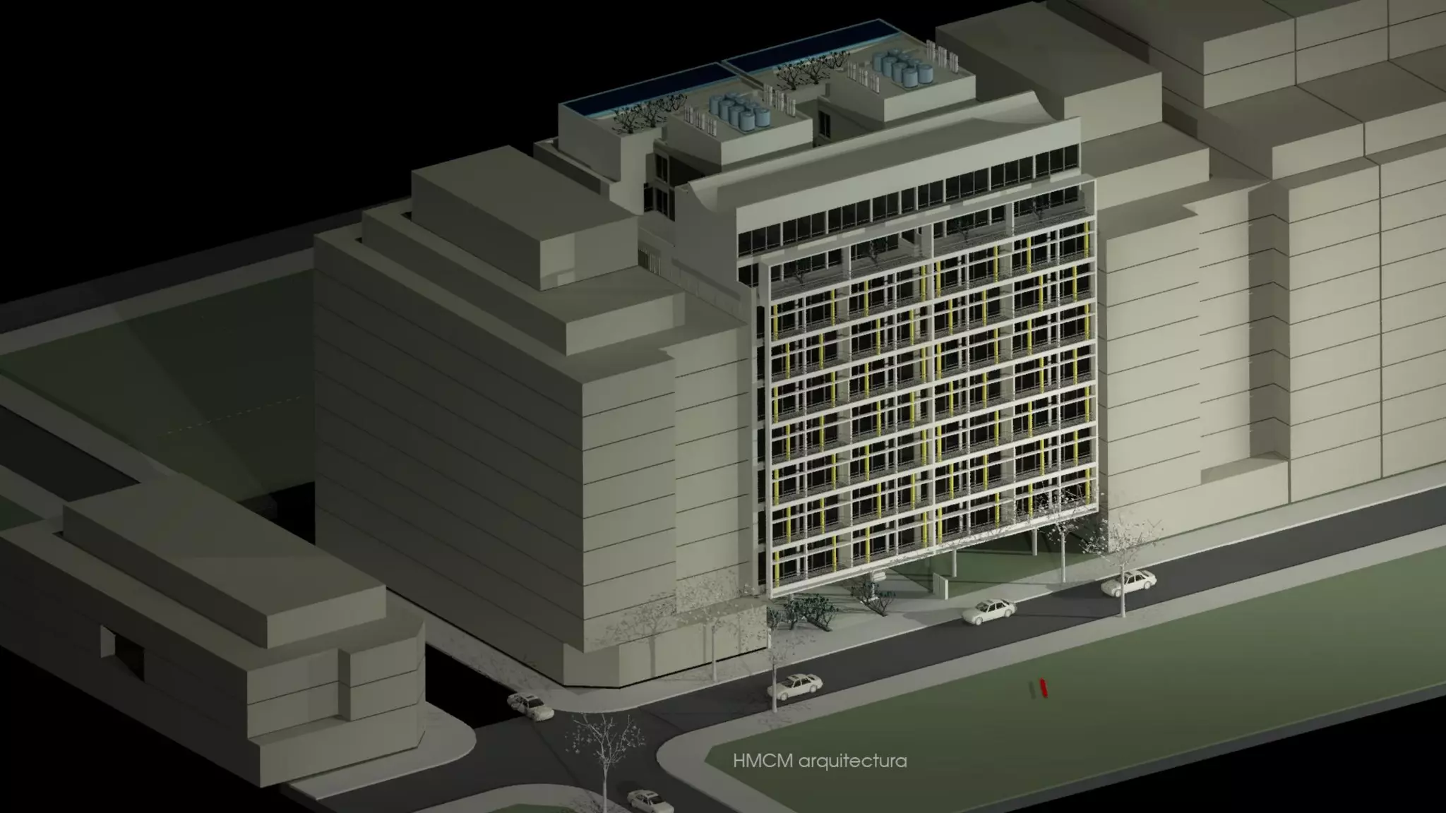 HMCM ARQUITECTURA - DIBUJOS ESPACIALES