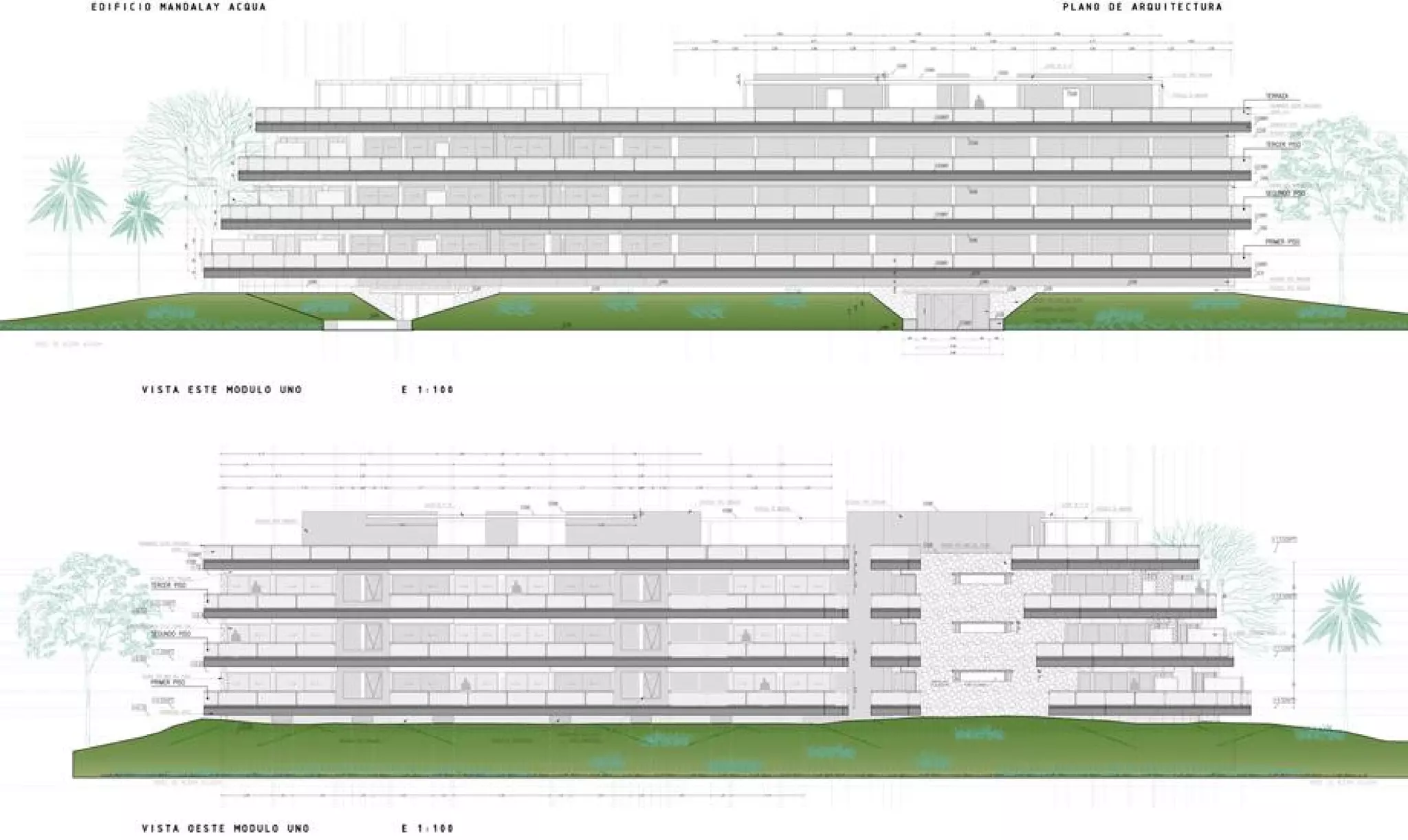 HMCM ARQUITECTURA - DIBUJOS ESPACIALES