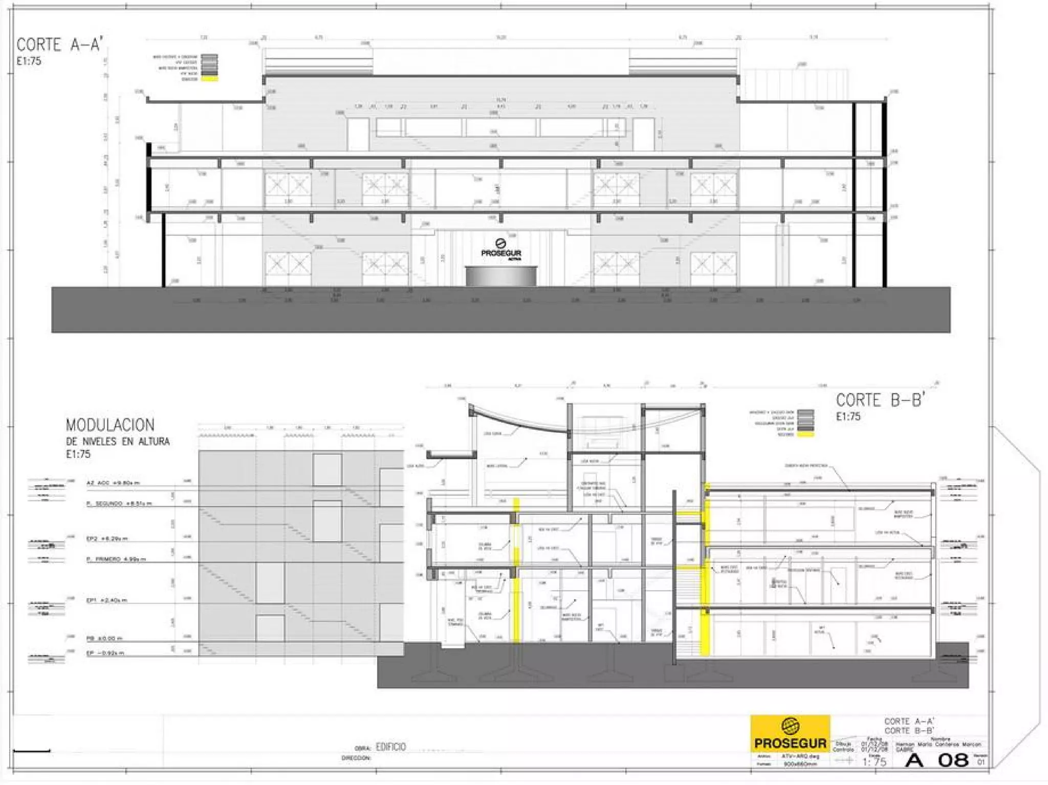 HMCM ARQUITECTURA - DIBUJOS ESPACIALES