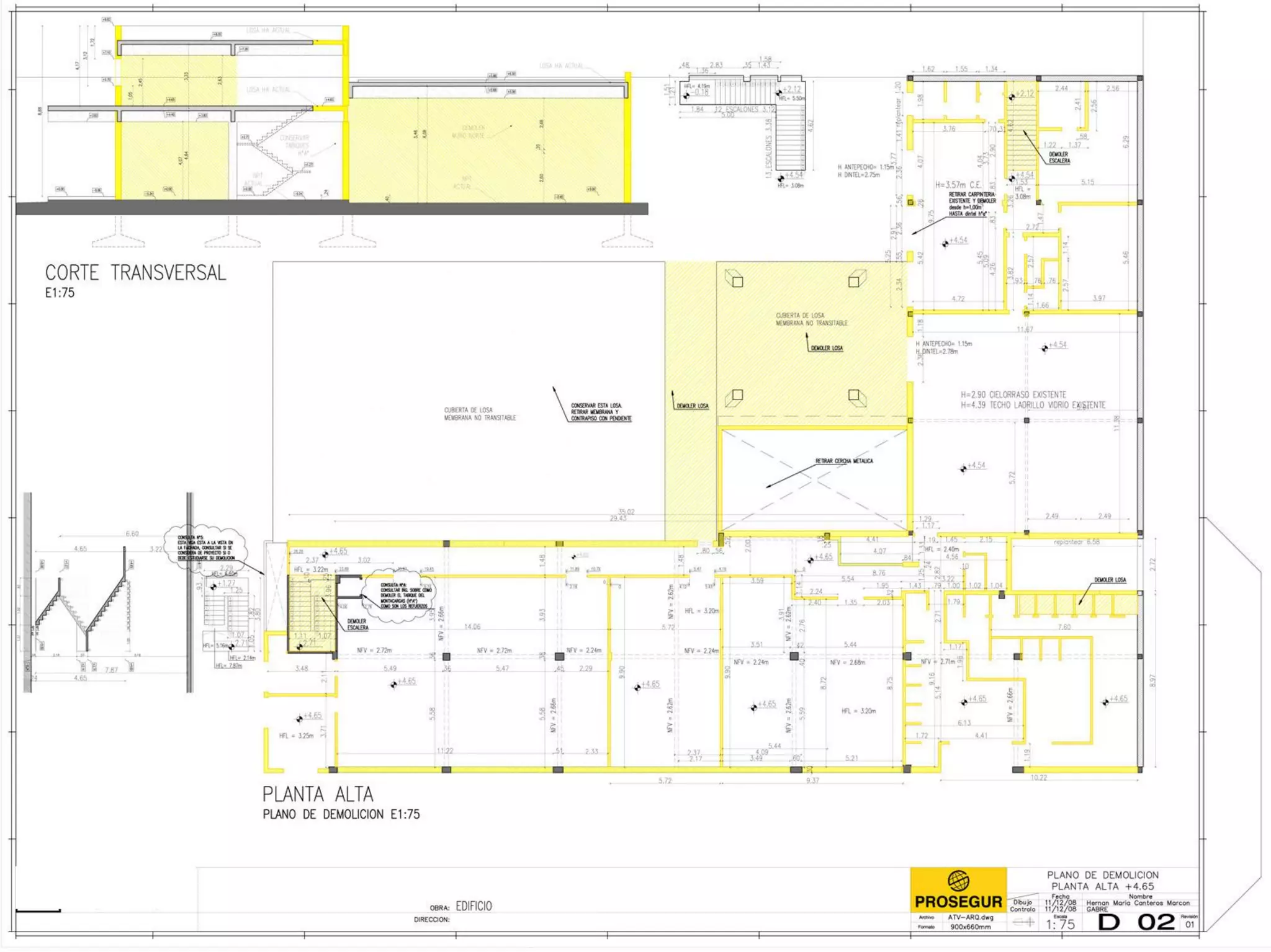 HMCM ARQUITECTURA - DIBUJOS ESPACIALES
