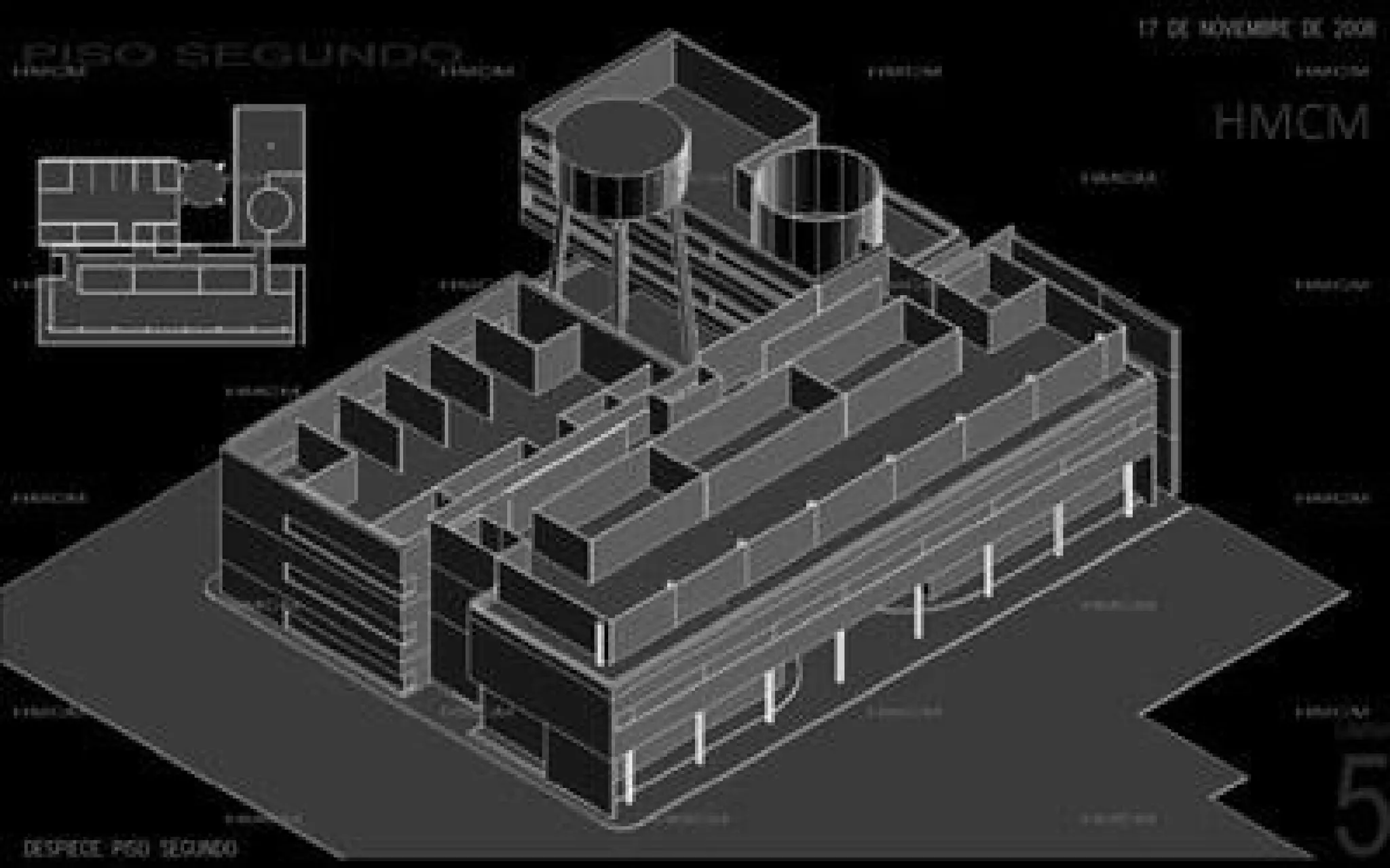 HMCM ARQUITECTURA - DIBUJOS ESPACIALES