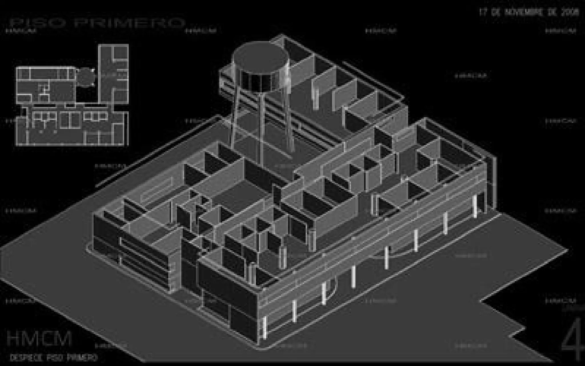 HMCM ARQUITECTURA - DIBUJOS ESPACIALES