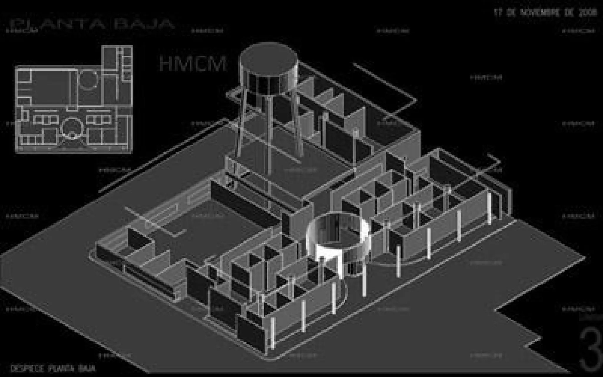 HMCM ARQUITECTURA - DIBUJOS ESPACIALES