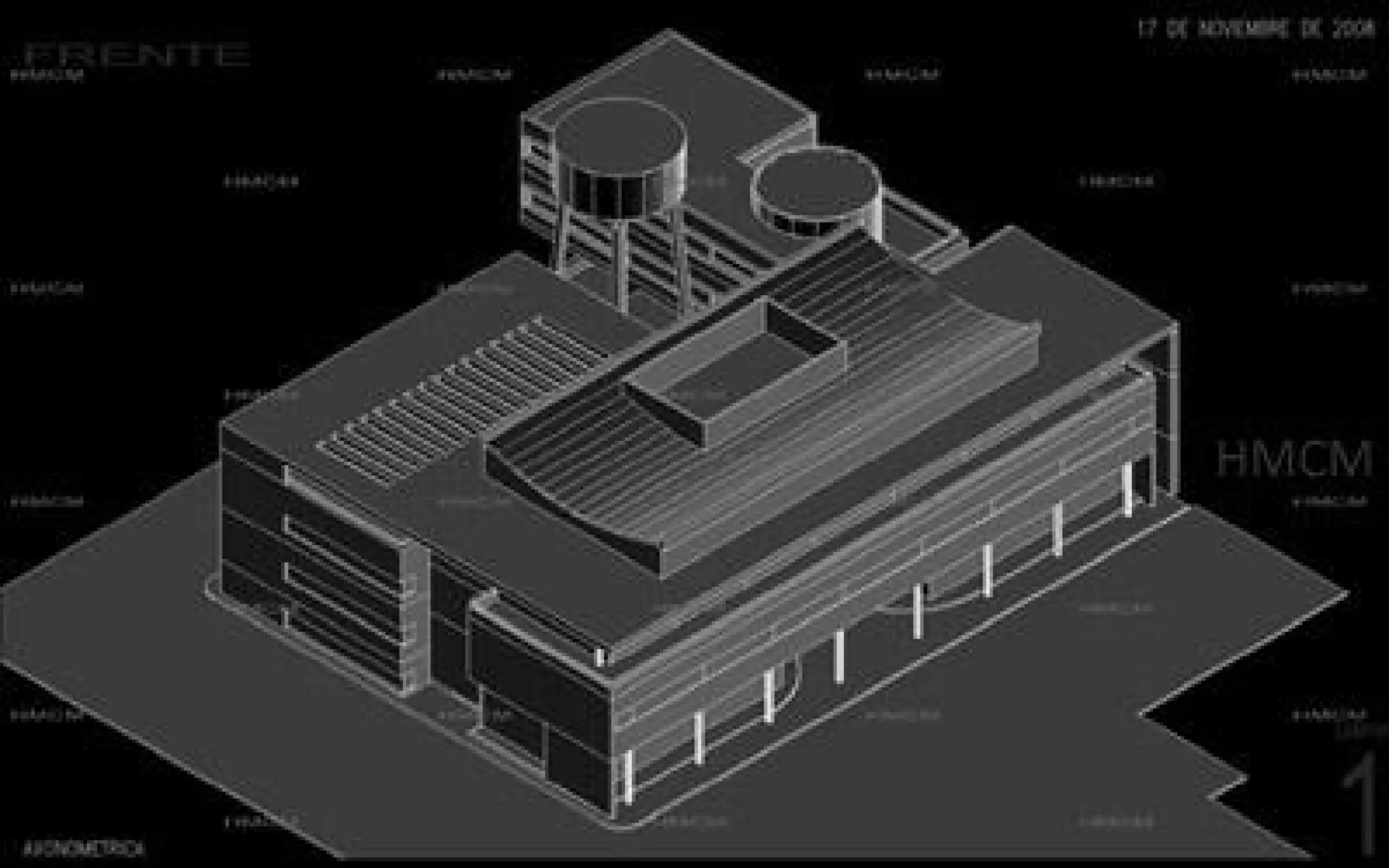 HMCM ARQUITECTURA - DIBUJOS ESPACIALES