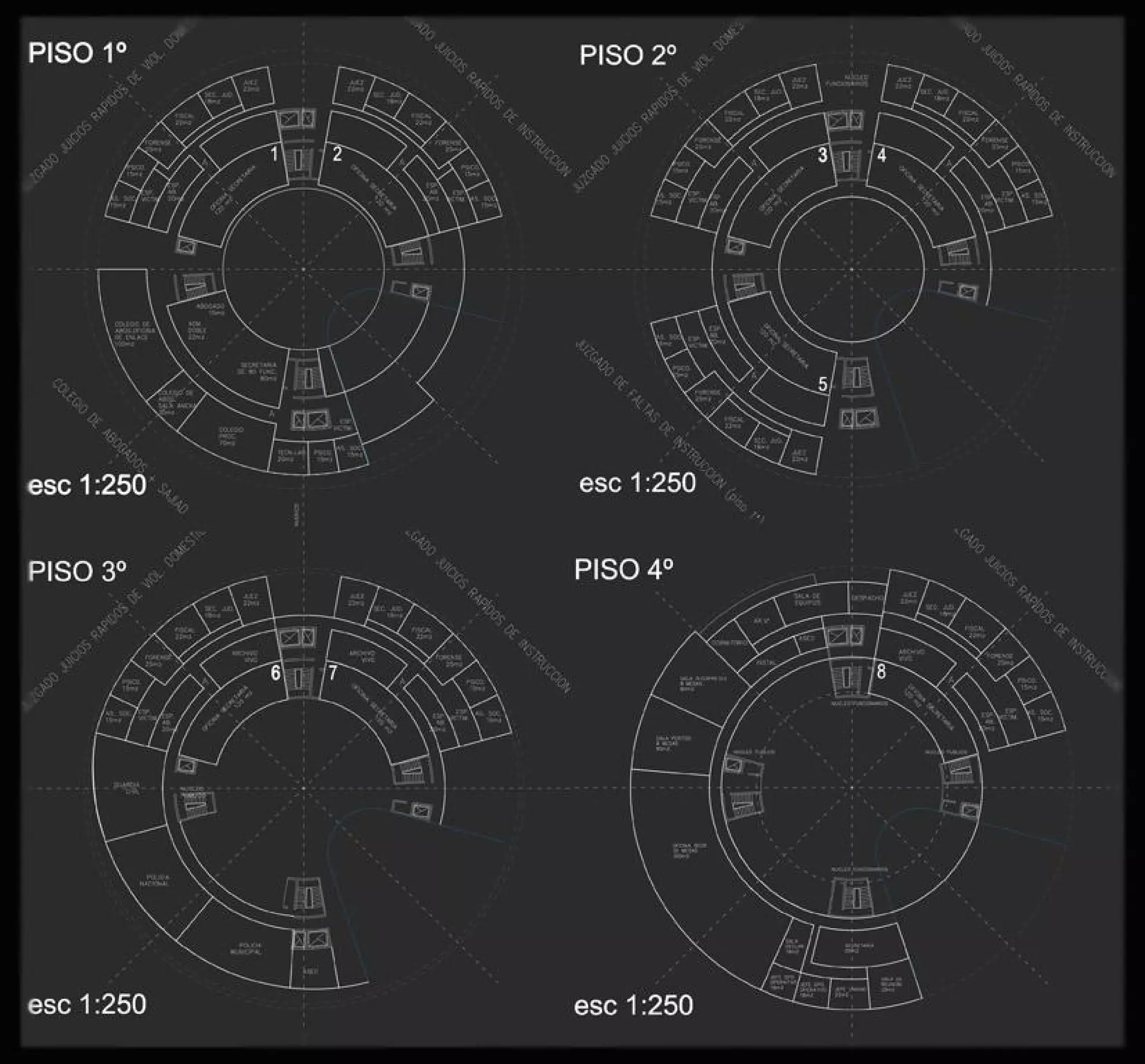 HMCM ARQUITECTURA - DIBUJOS ESPACIALES