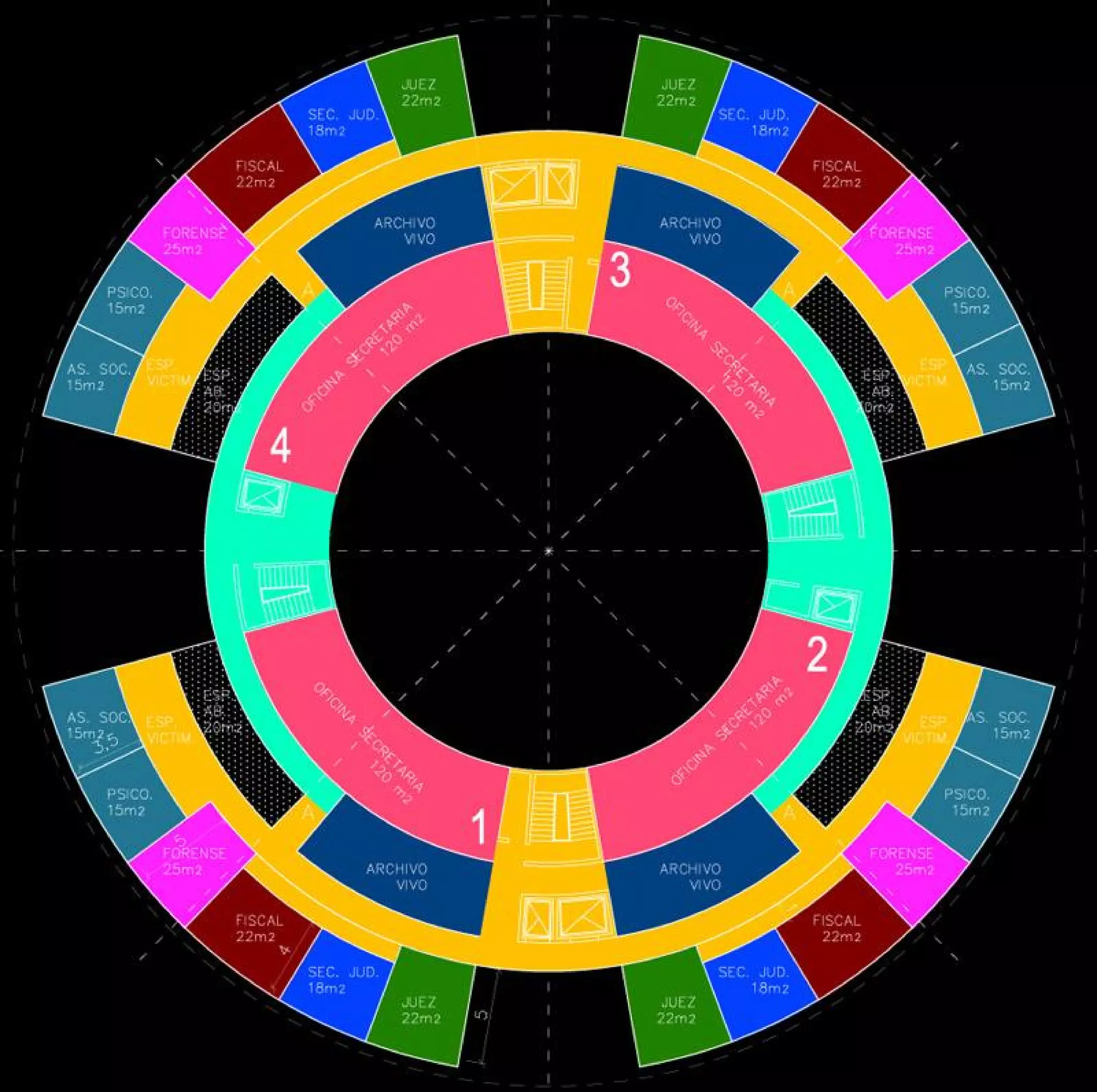HMCM ARQUITECTURA - DIBUJOS ESPACIALES
