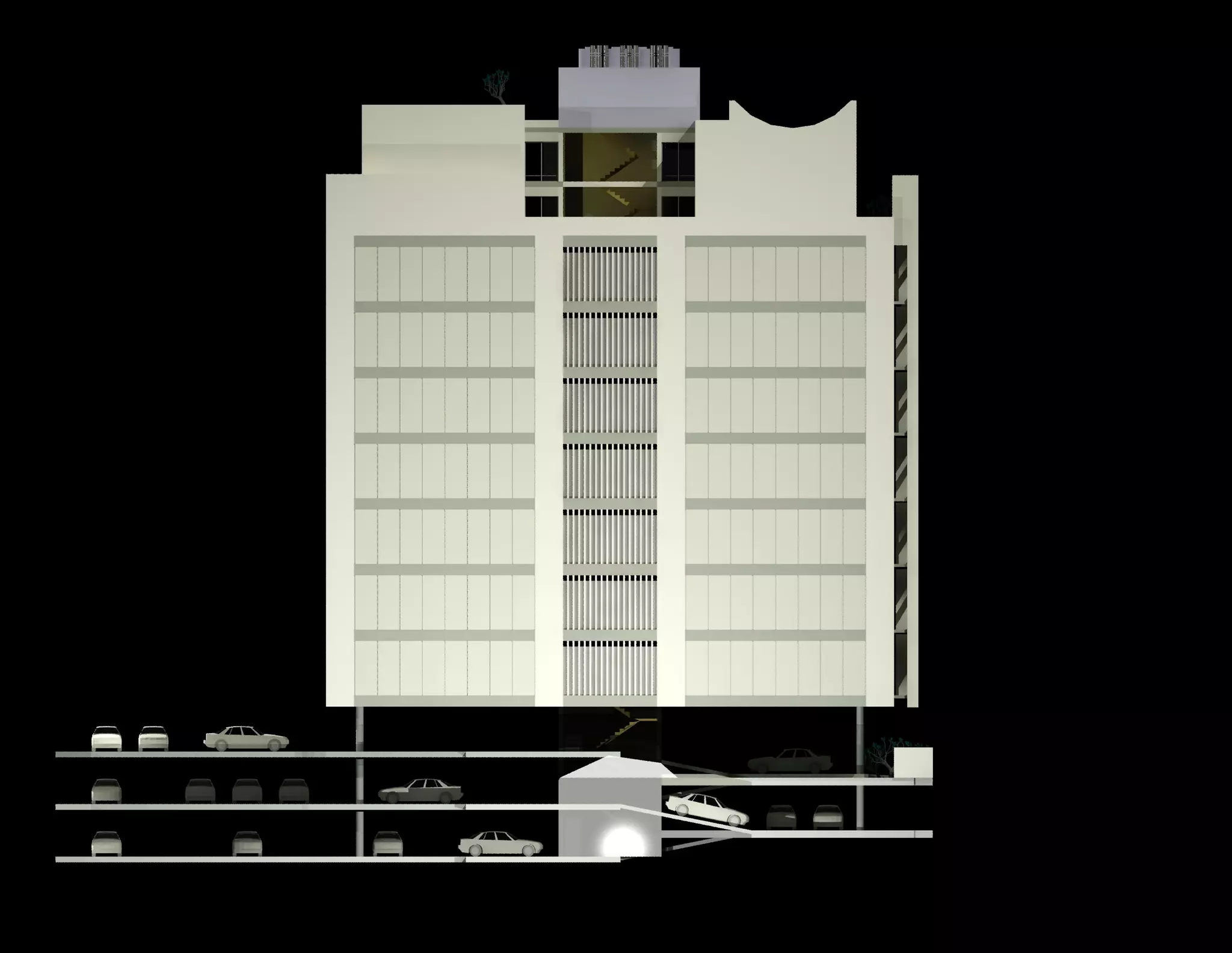 HMCM ARQUITECTURA - DIBUJOS ESPACIALES