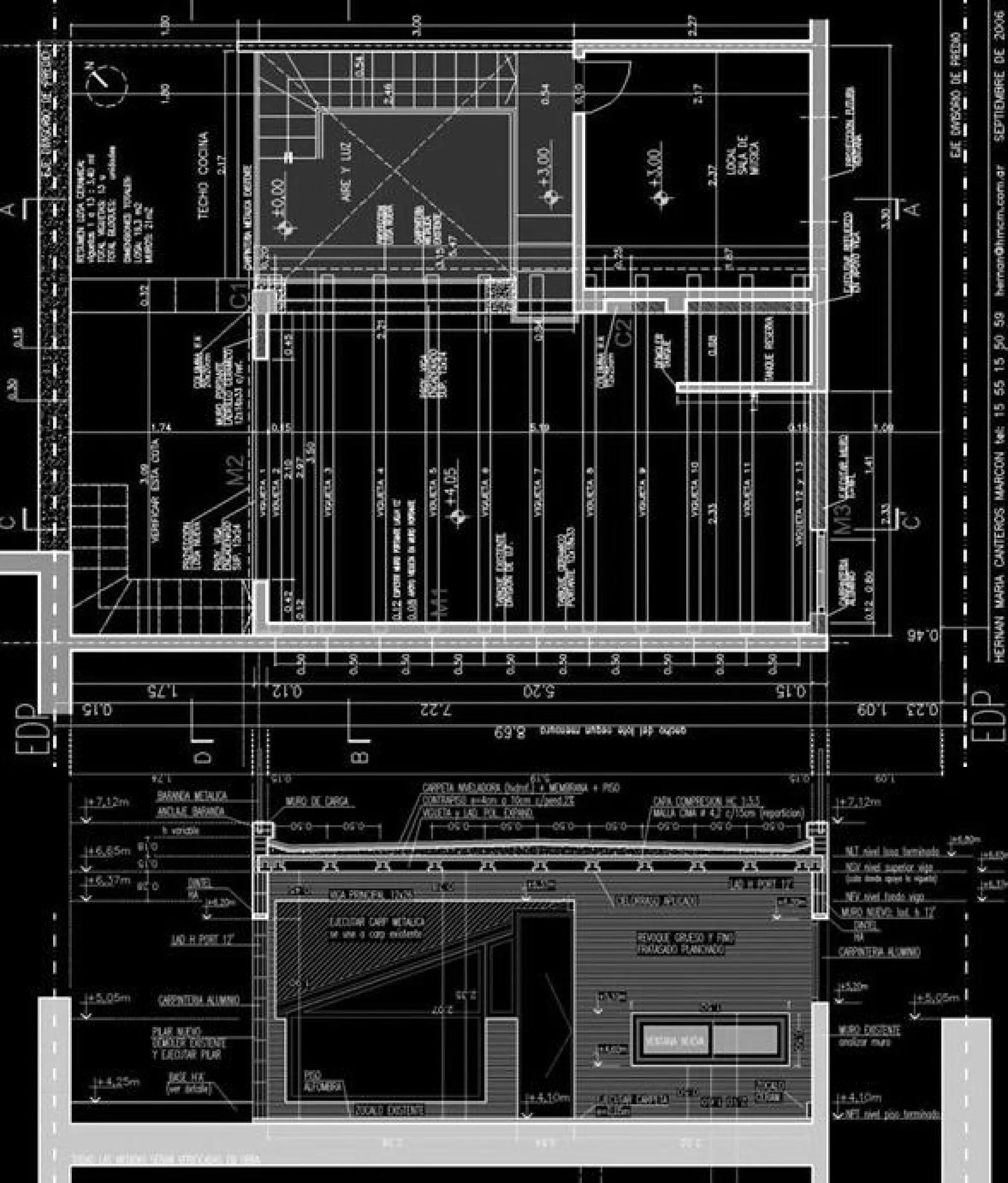 HMCM ARQUITECTURA - DIBUJOS ESPACIALES