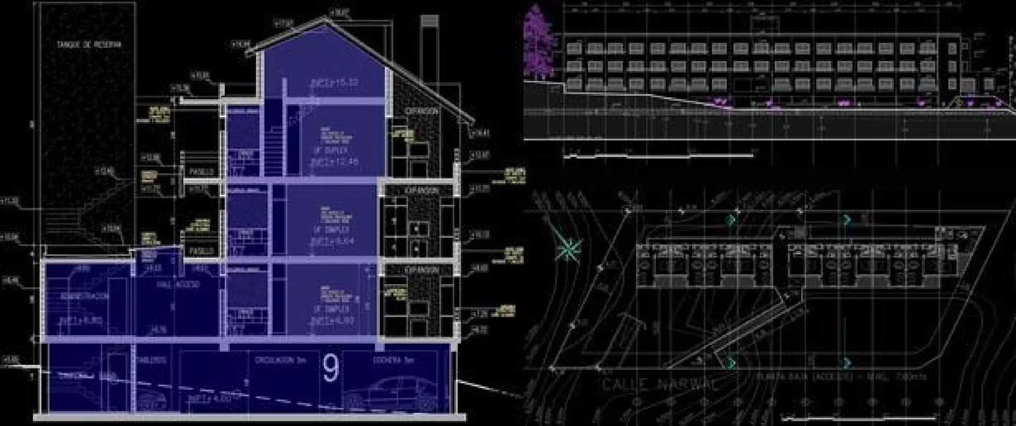HMCM ARQUITECTURA - DIBUJOS ESPACIALES