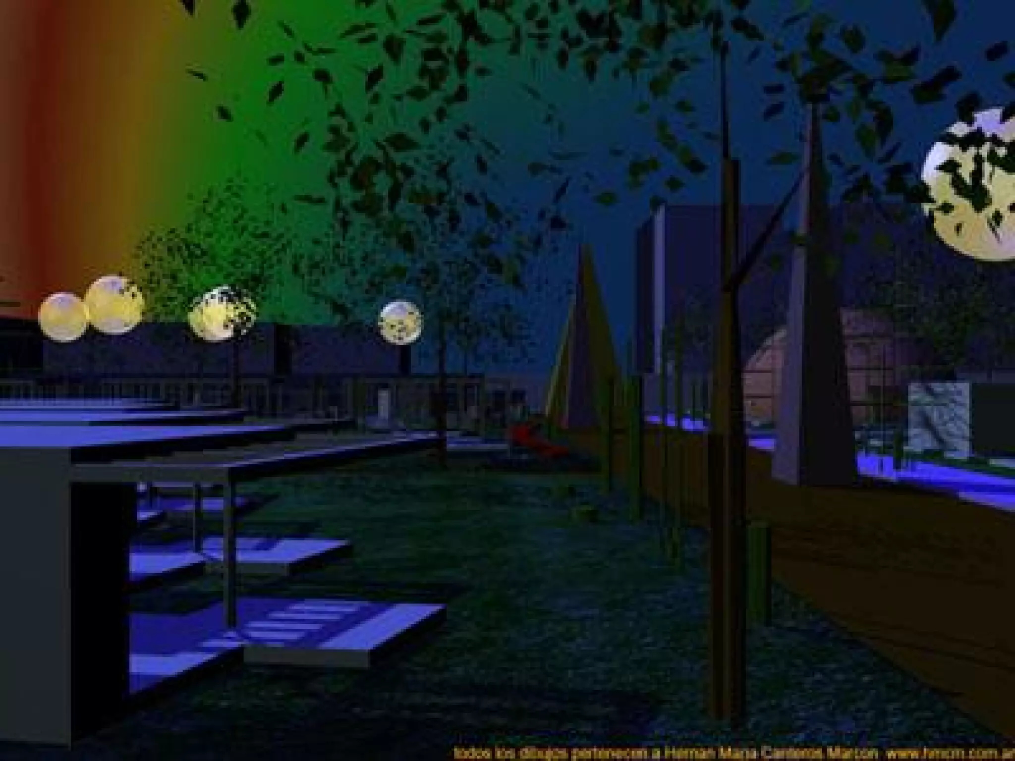 HMCM ARQUITECTURA - DIBUJOS ESPACIALES