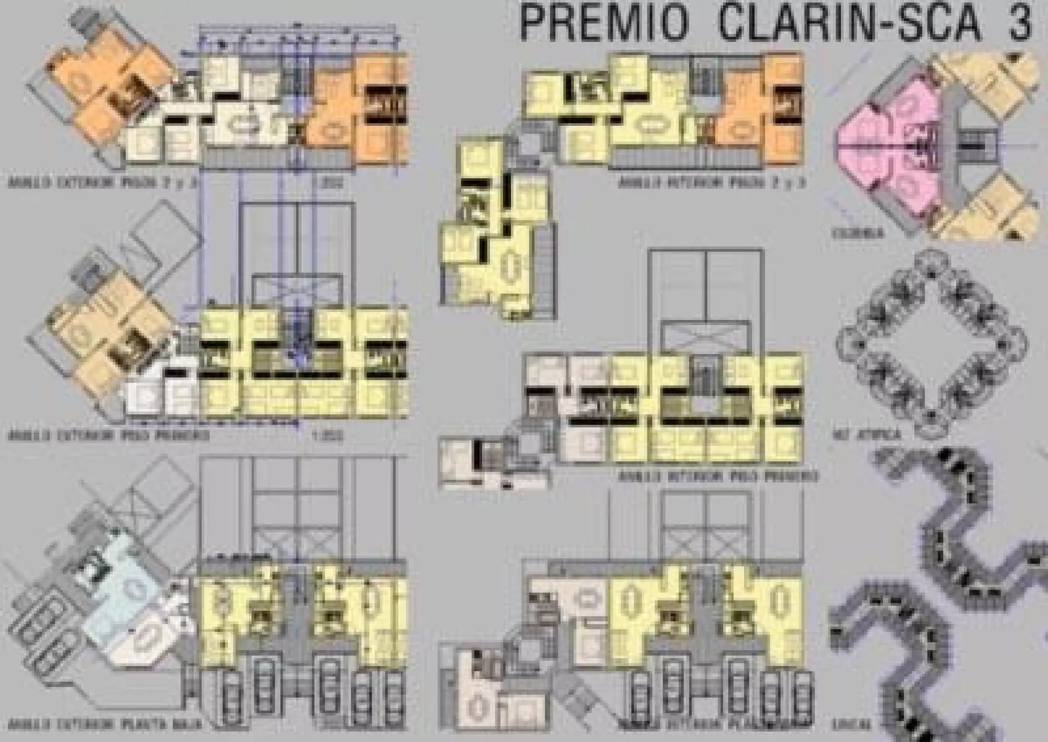 HMCM ARQUITECTURA - DIBUJOS ESPACIALES