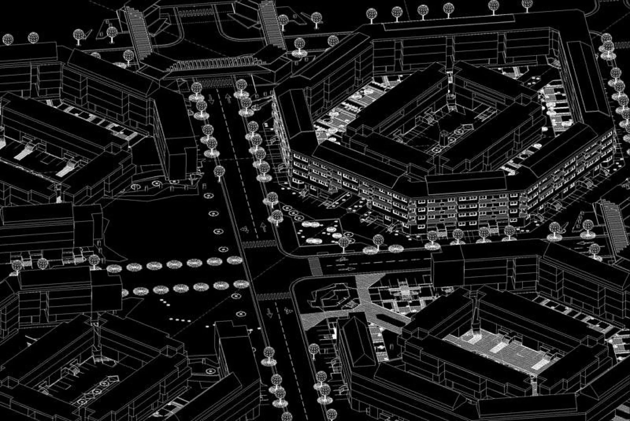 HMCM ARQUITECTURA - DIBUJOS ESPACIALES