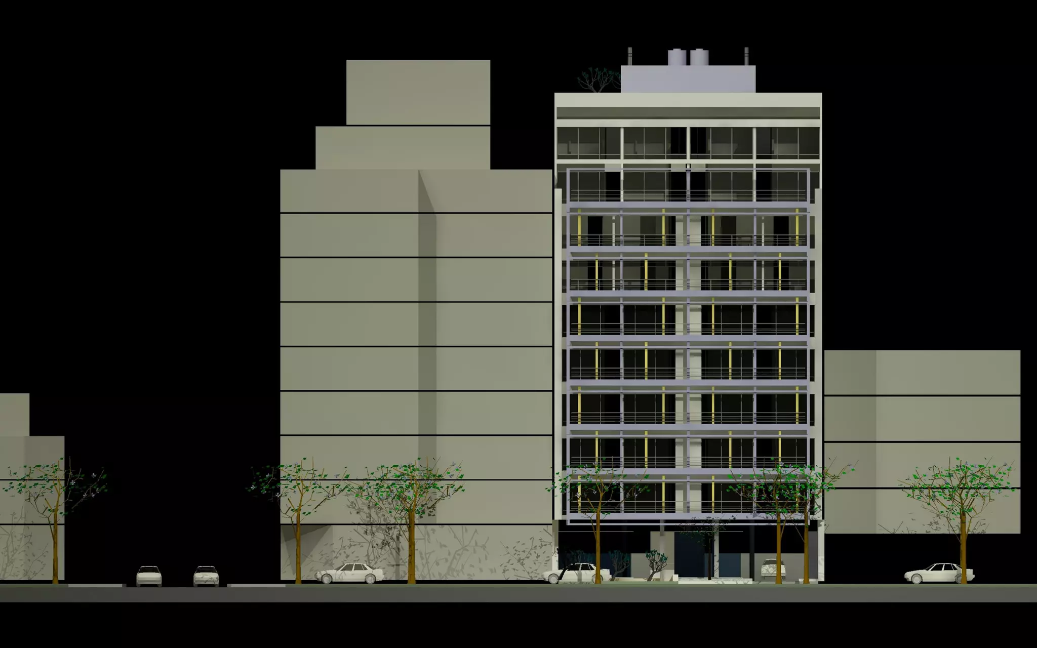 HMCM ARQUITECTURA - DIBUJOS ESPACIALES