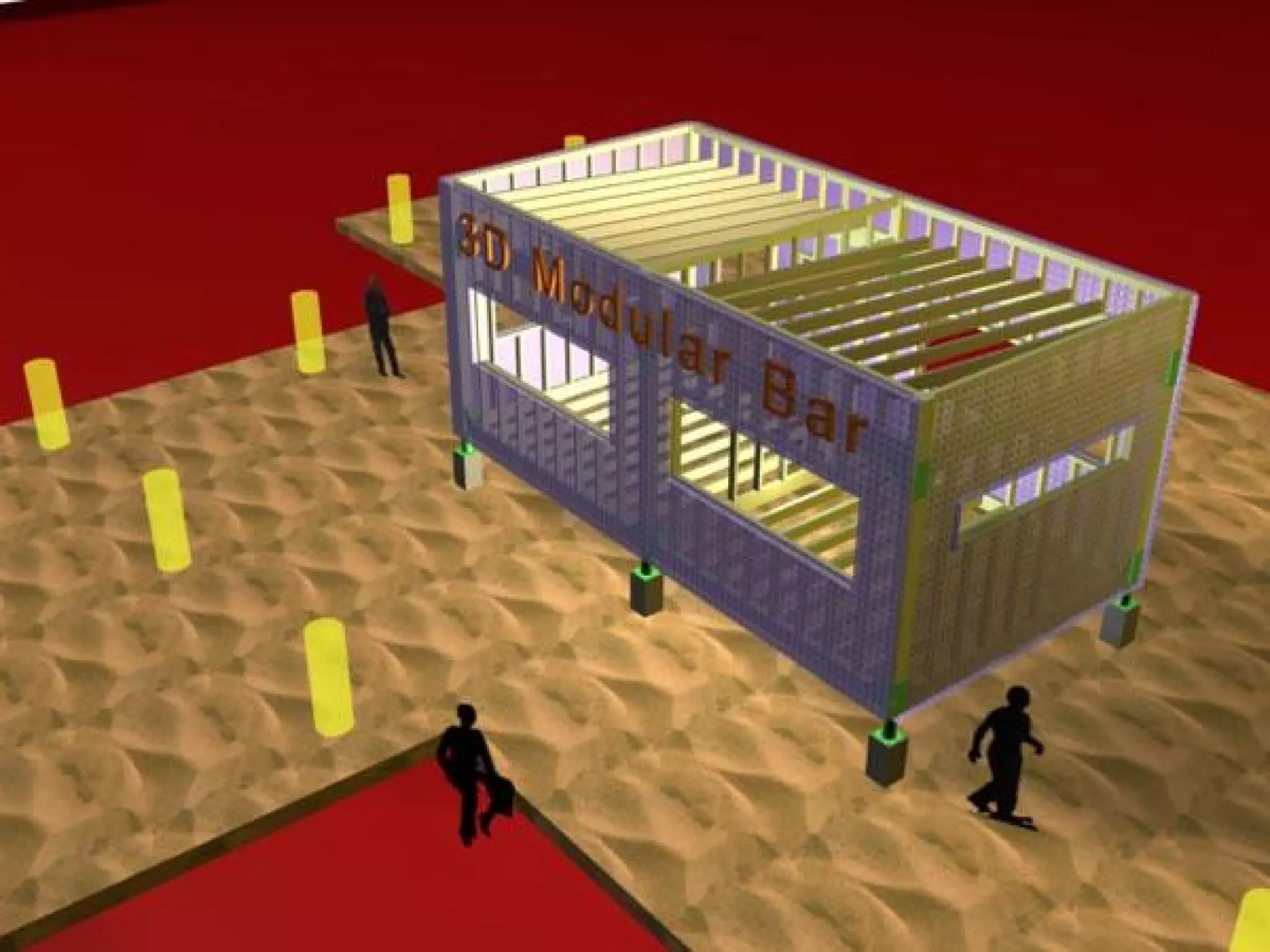 HMCM ARQUITECTURA - DIBUJOS ESPACIALES