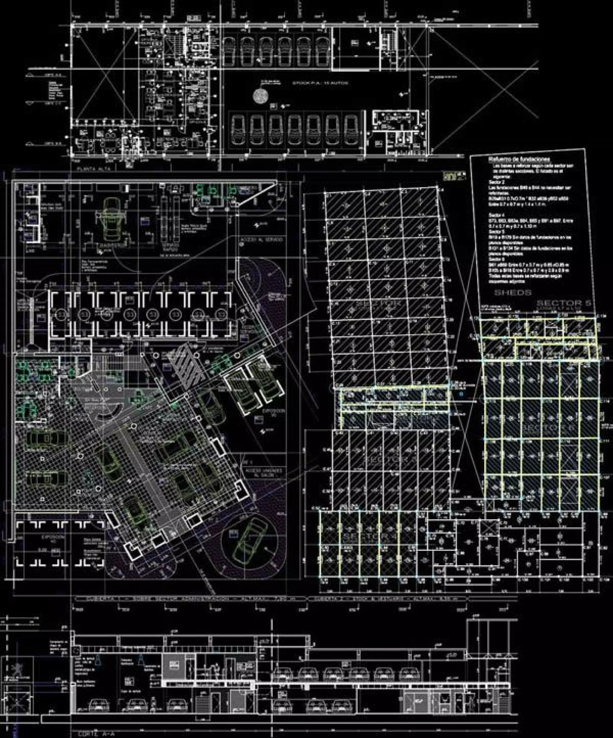 HMCM ARQUITECTURA - DIBUJOS ESPACIALES