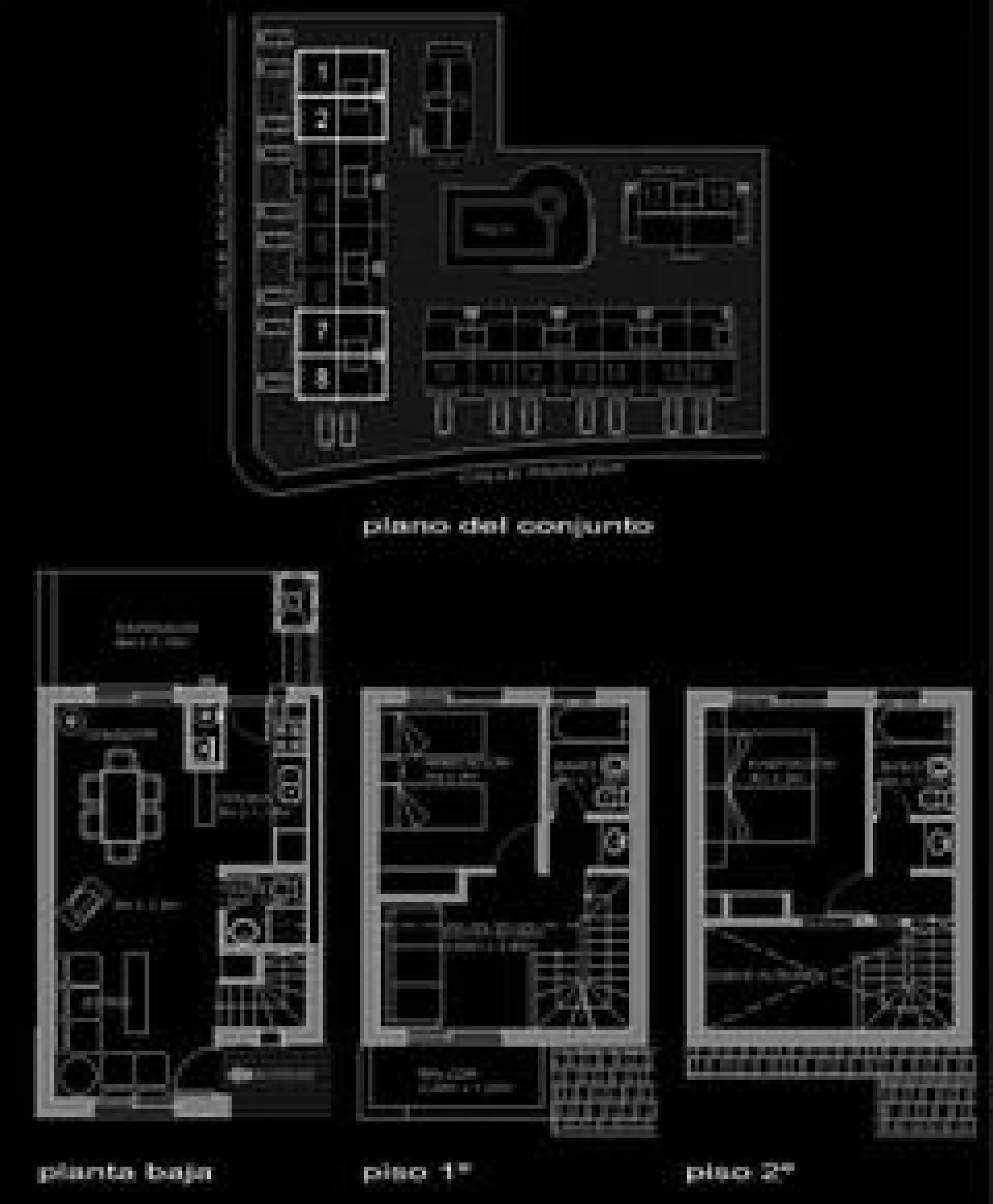 HMCM ARQUITECTURA - DIBUJOS ESPACIALES