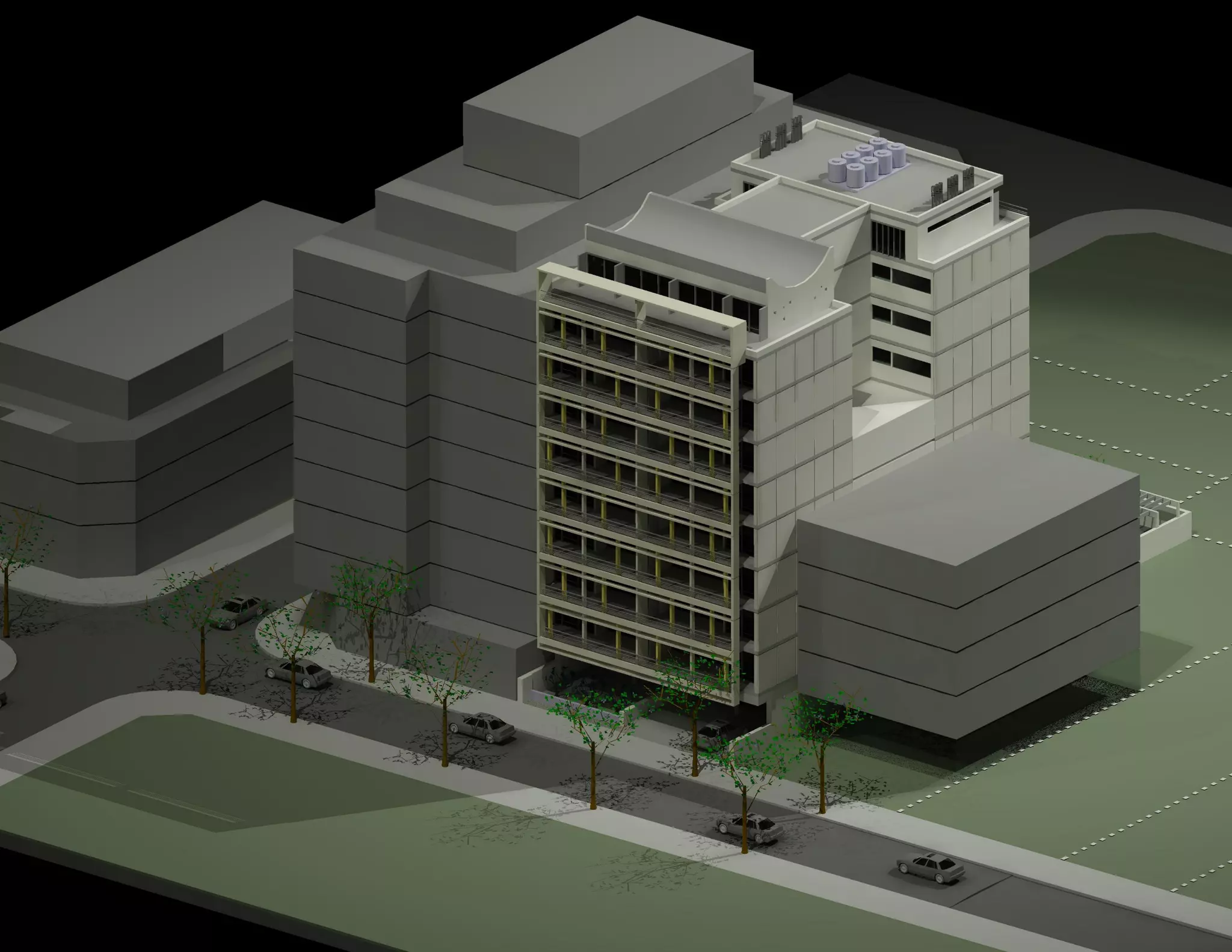 HMCM ARQUITECTURA - DIBUJOS ESPACIALES