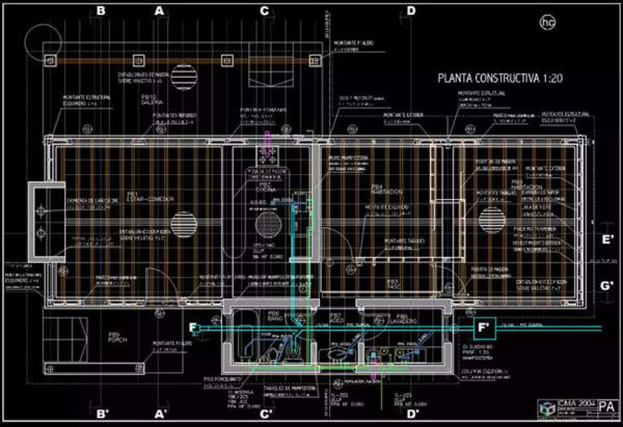 HMCM ARQUITECTURA - DIBUJOS ESPACIALES