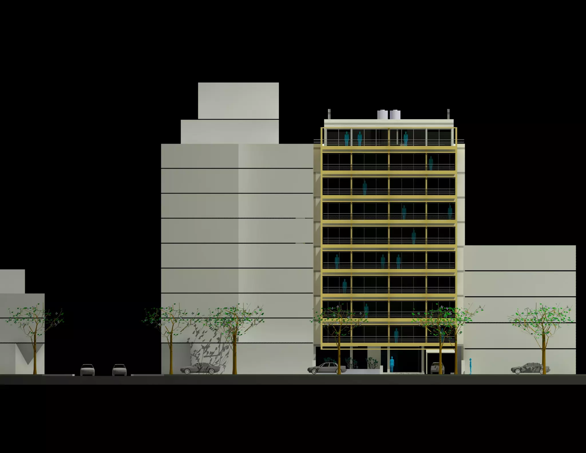 HMCM ARQUITECTURA - DIBUJOS ESPACIALES