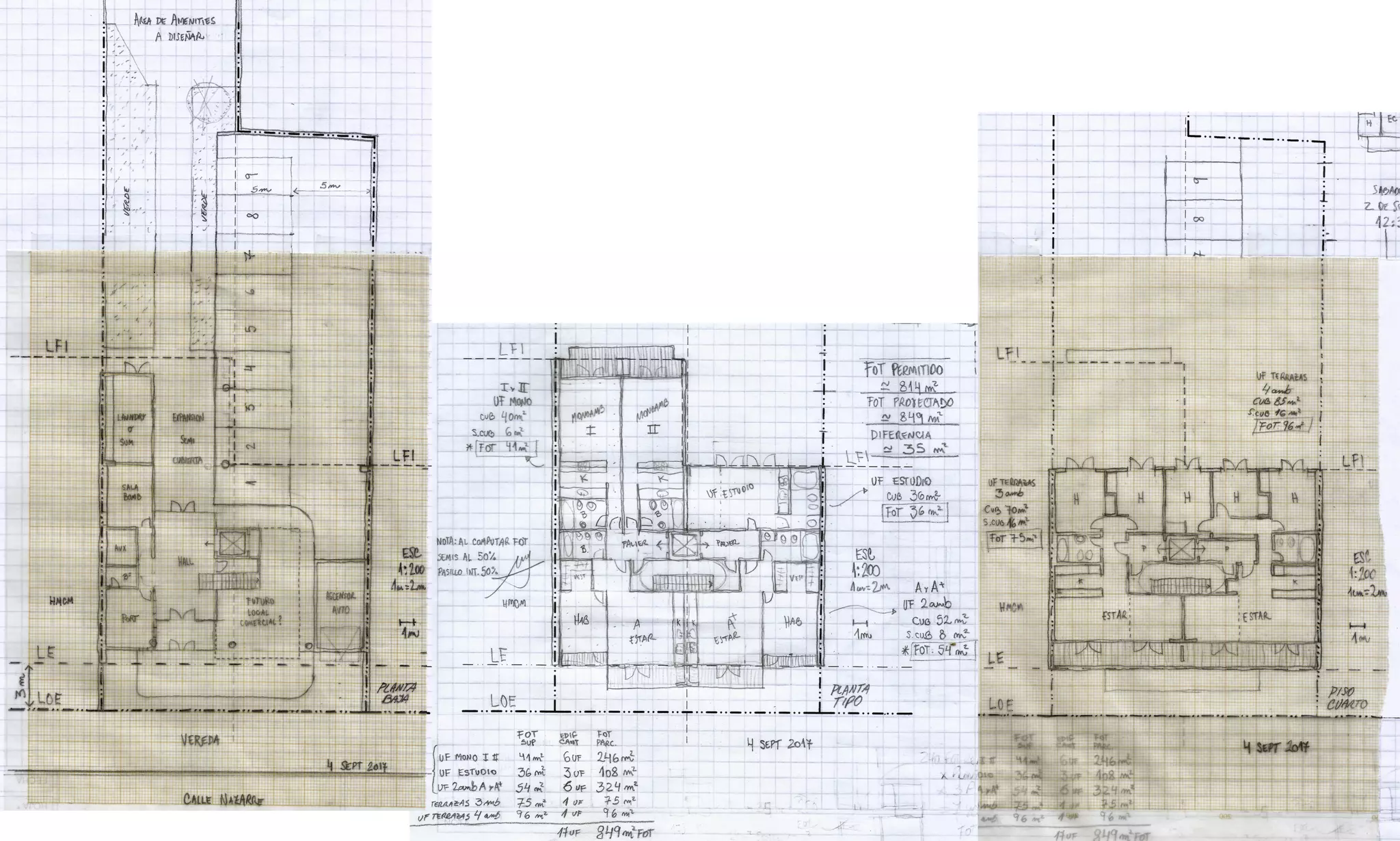 HMCM ARQUITECTURA - DIBUJOS ESPACIALES