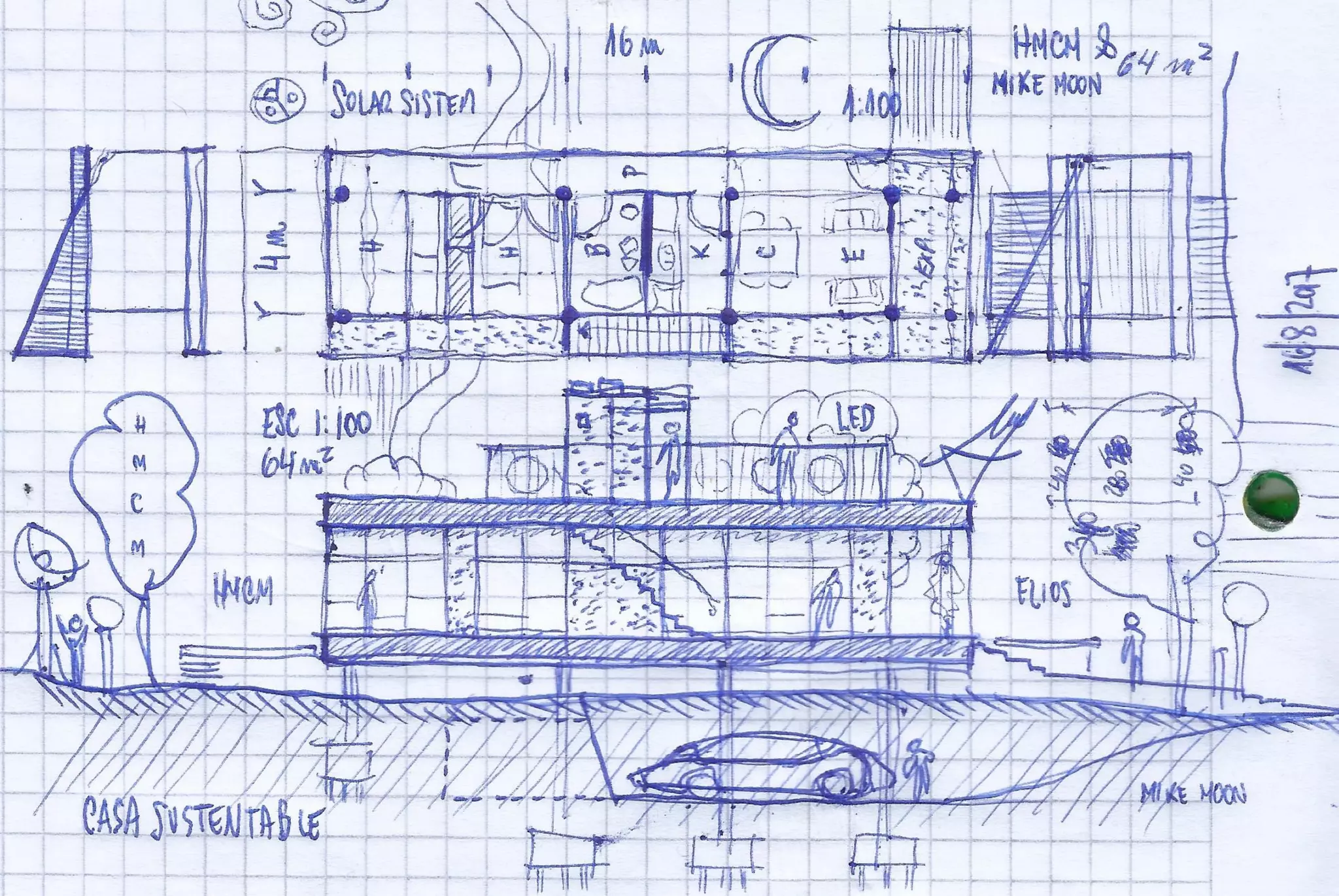HMCM ARQUITECTURA - DIBUJOS ESPACIALES