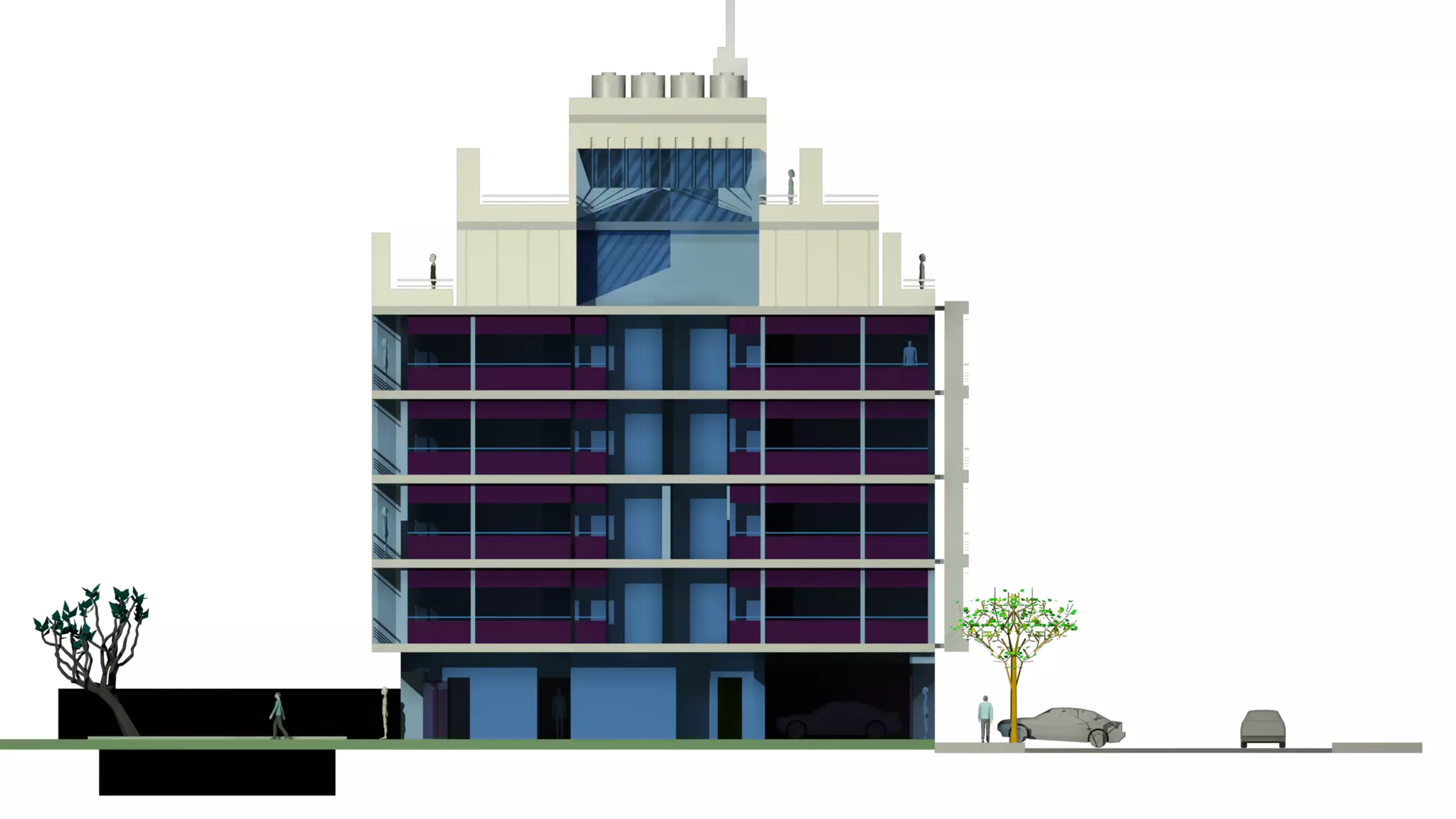 HMCM ARQUITECTURA - DIBUJOS ESPACIALES