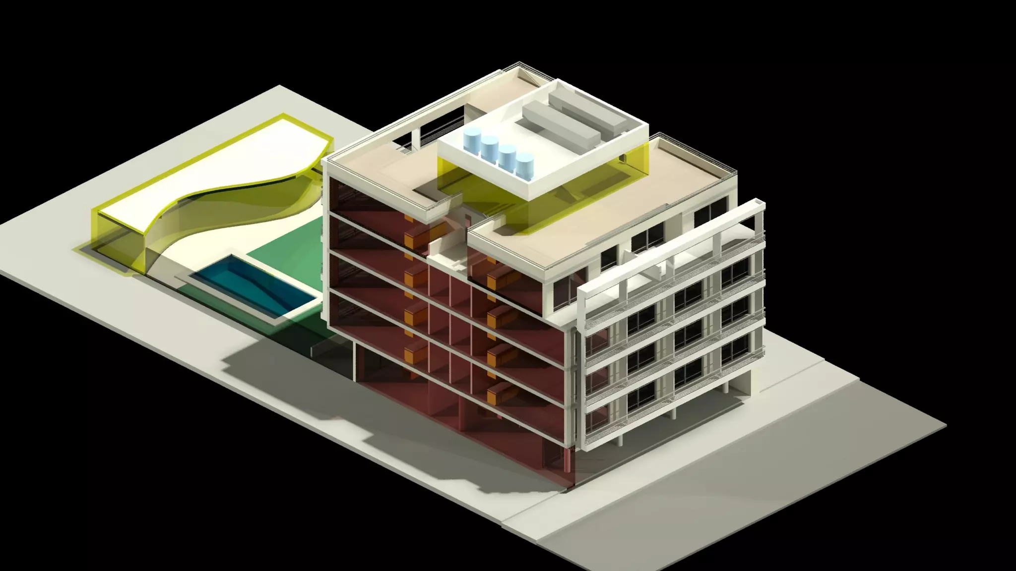 HMCM ARQUITECTURA - DIBUJOS ESPACIALES