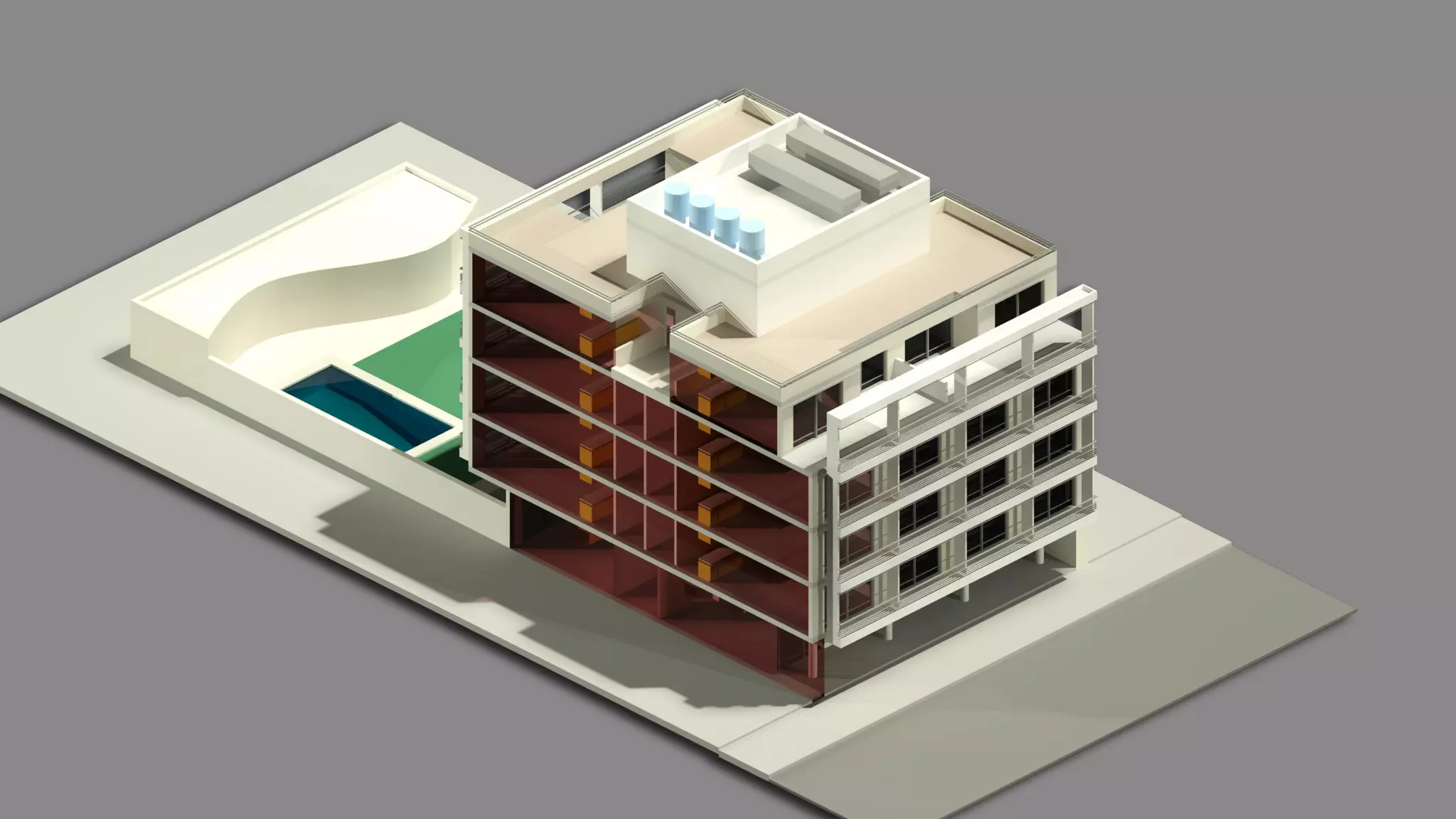 HMCM ARQUITECTURA - DIBUJOS ESPACIALES