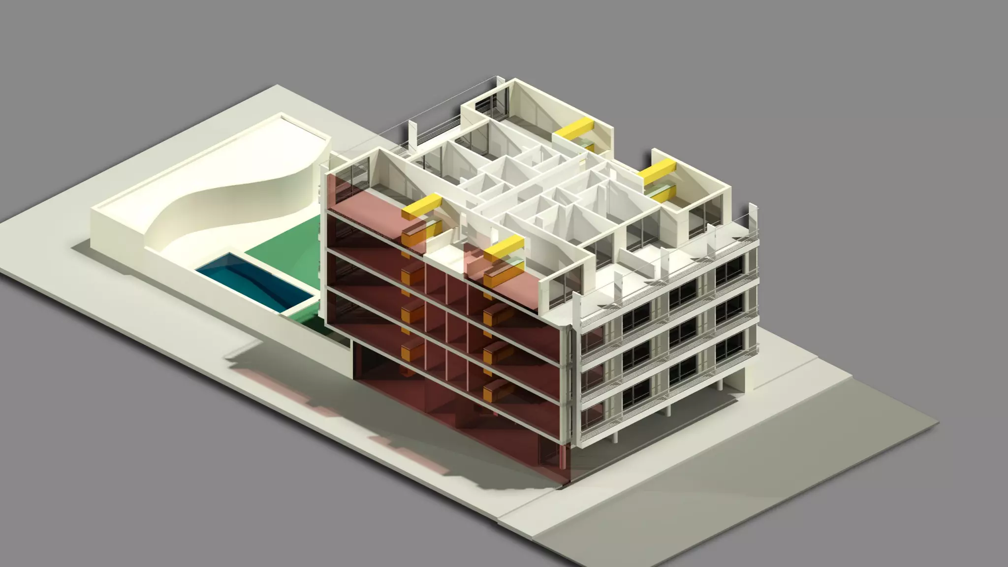 HMCM ARQUITECTURA - DIBUJOS ESPACIALES