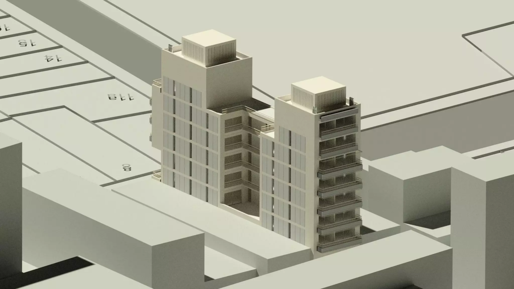 HMCM ARQUITECTURA - DIBUJOS ESPACIALES
