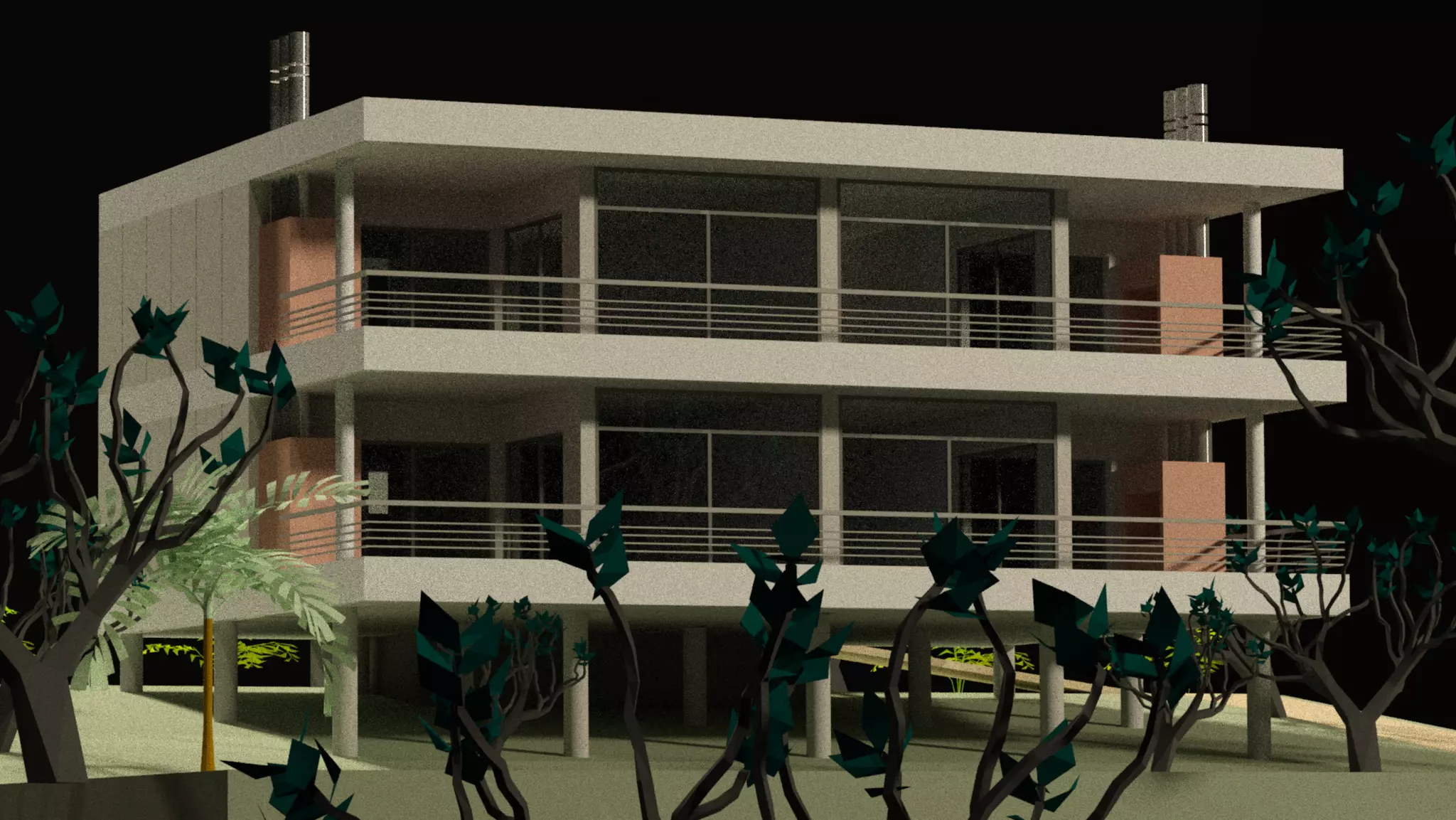 HMCM ARQUITECTURA - DIBUJOS ESPACIALES