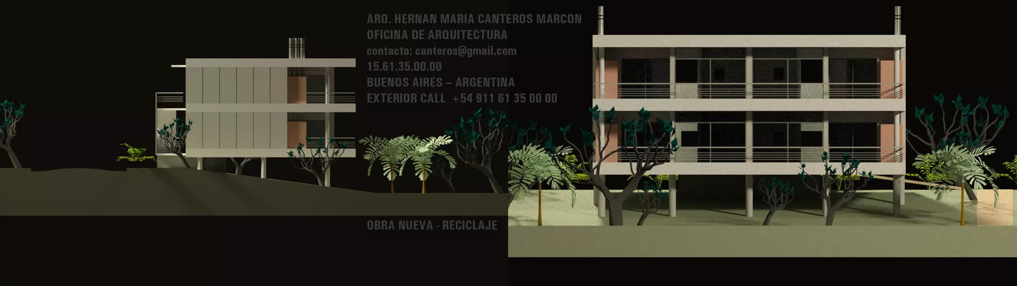 HMCM ARQUITECTURA - DIBUJOS ESPACIALES