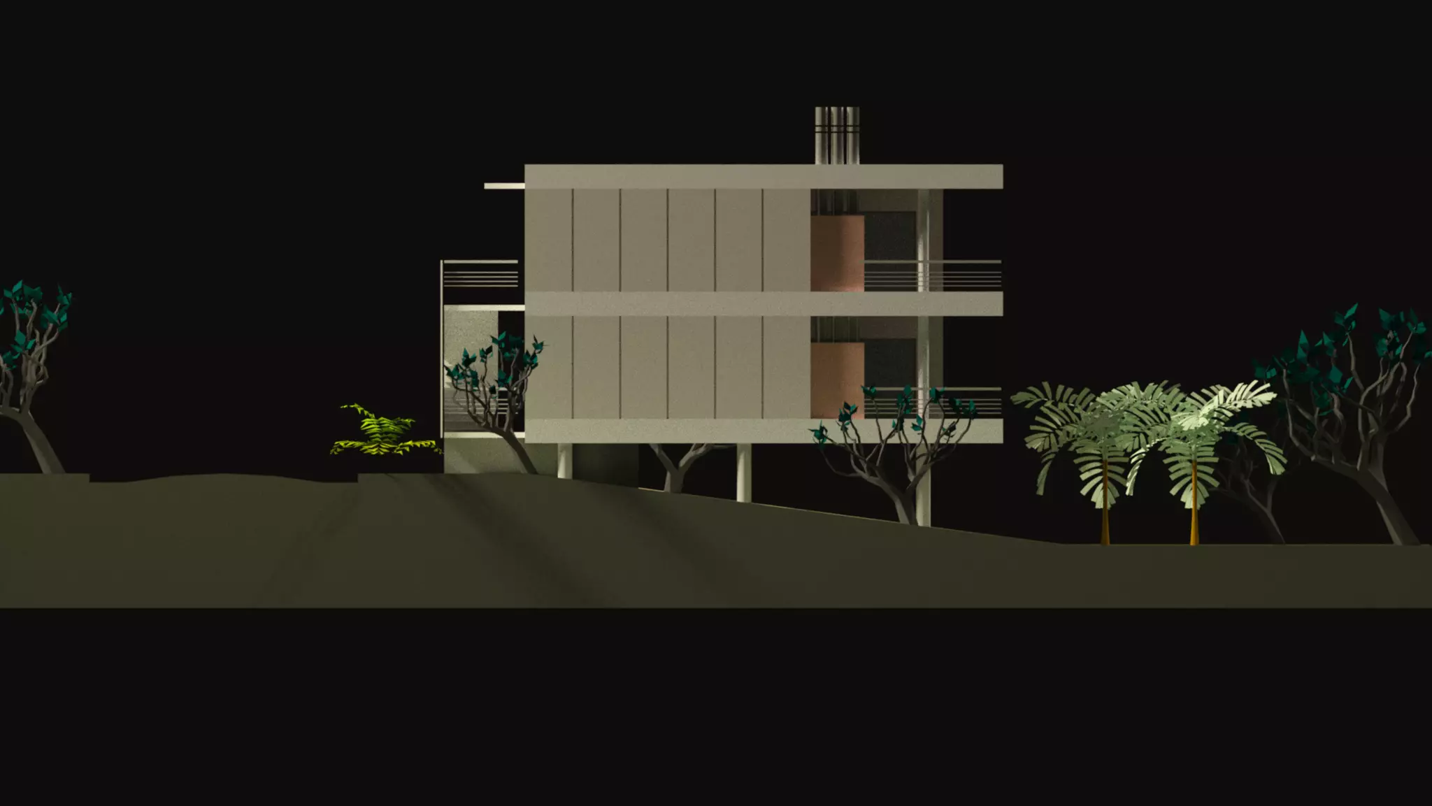 HMCM ARQUITECTURA - DIBUJOS ESPACIALES