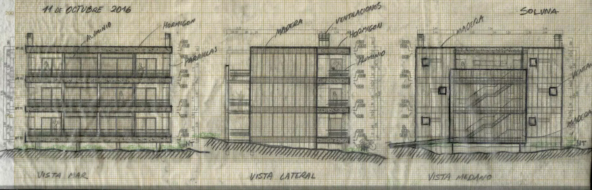 HMCM ARQUITECTURA - DIBUJOS ESPACIALES