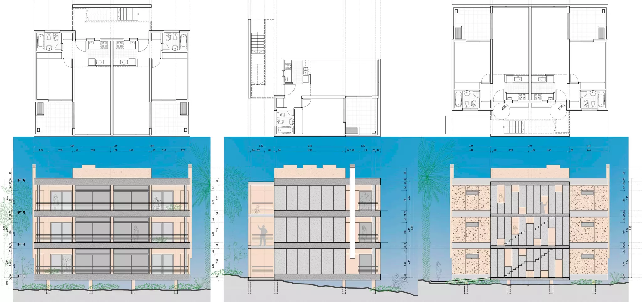 HMCM ARQUITECTURA - DIBUJOS ESPACIALES
