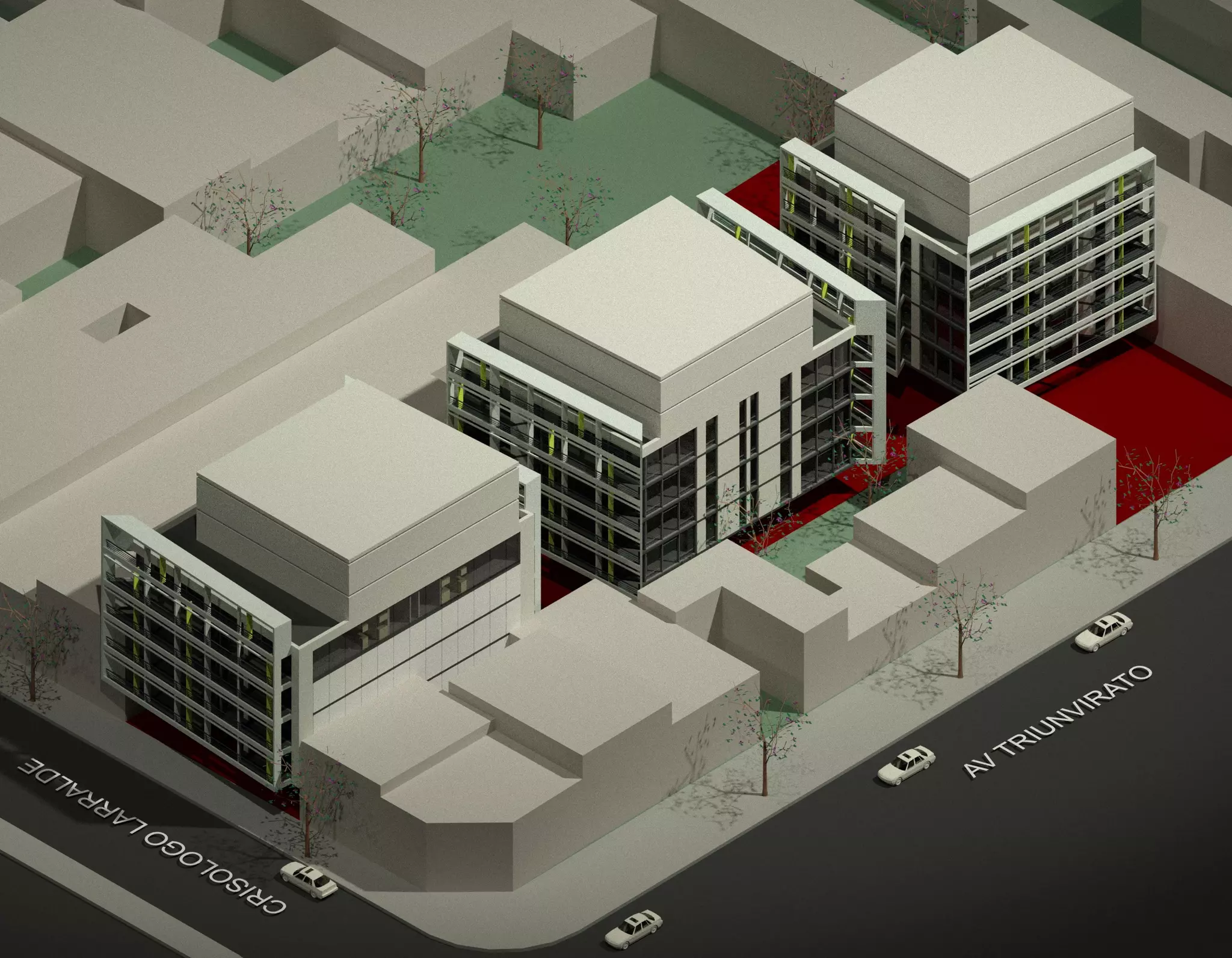 HMCM ARQUITECTURA - DIBUJOS ESPACIALES