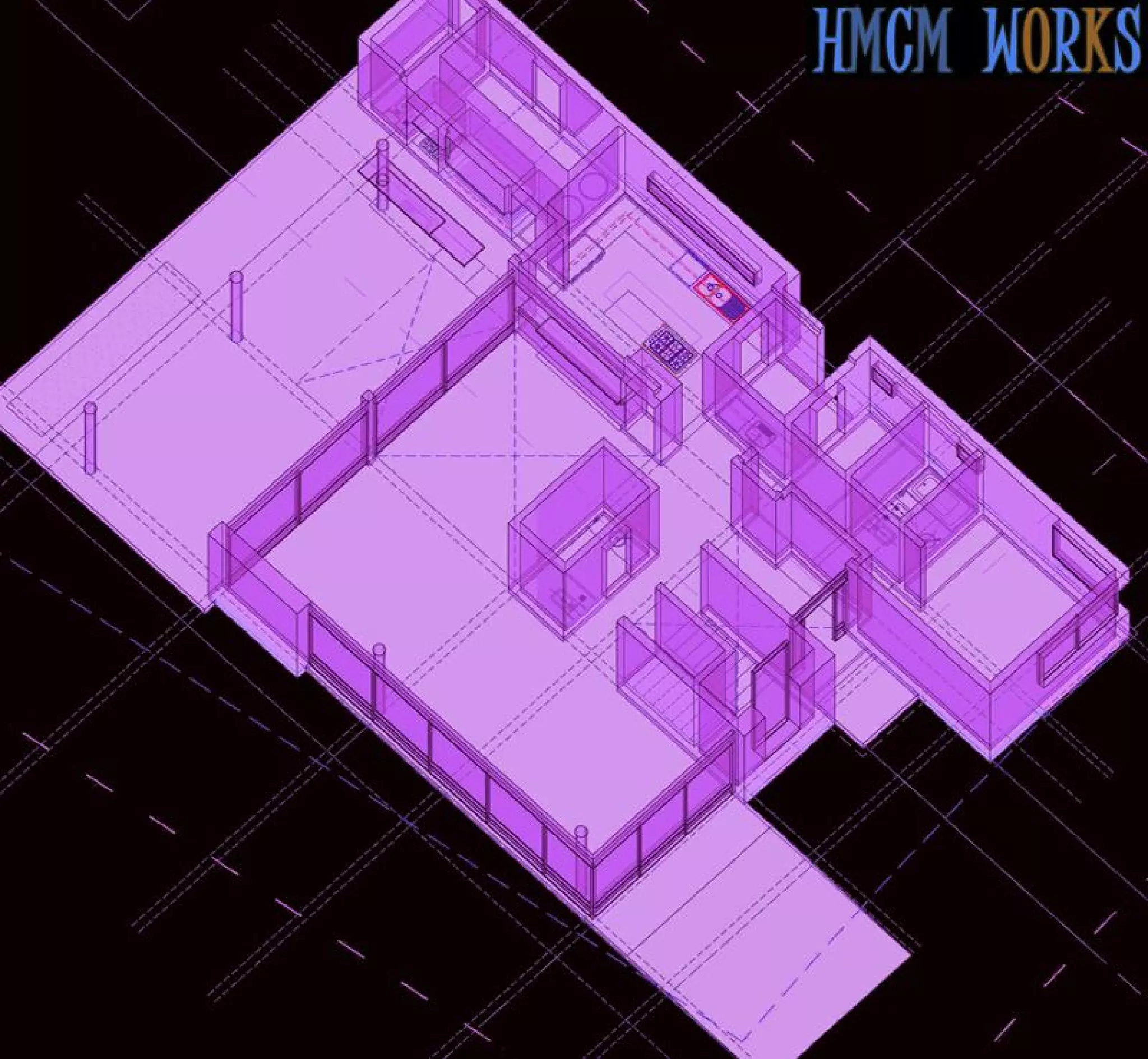 HMCM ARQUITECTURA - DIBUJOS ESPACIALES