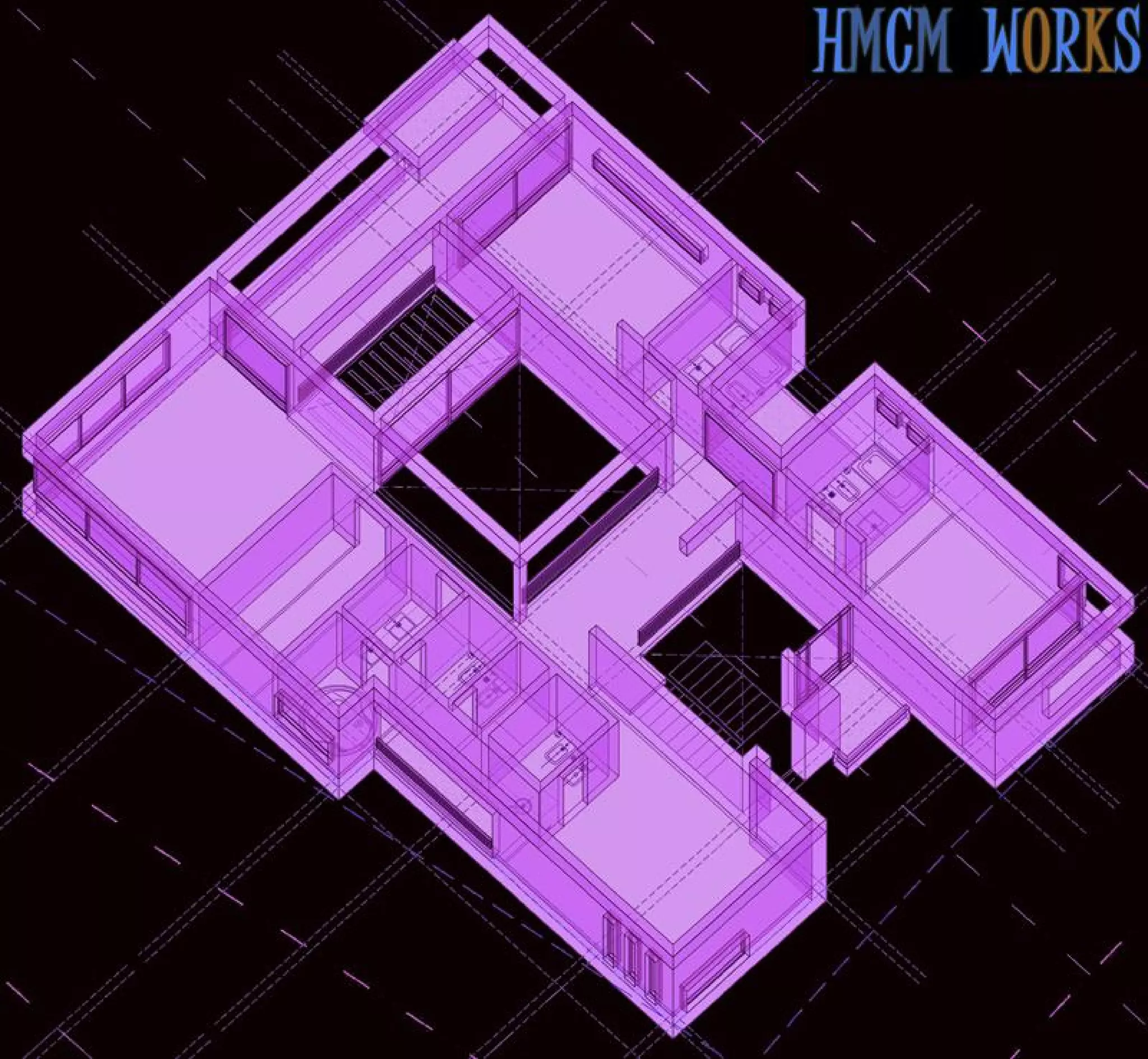 HMCM ARQUITECTURA - DIBUJOS ESPACIALES