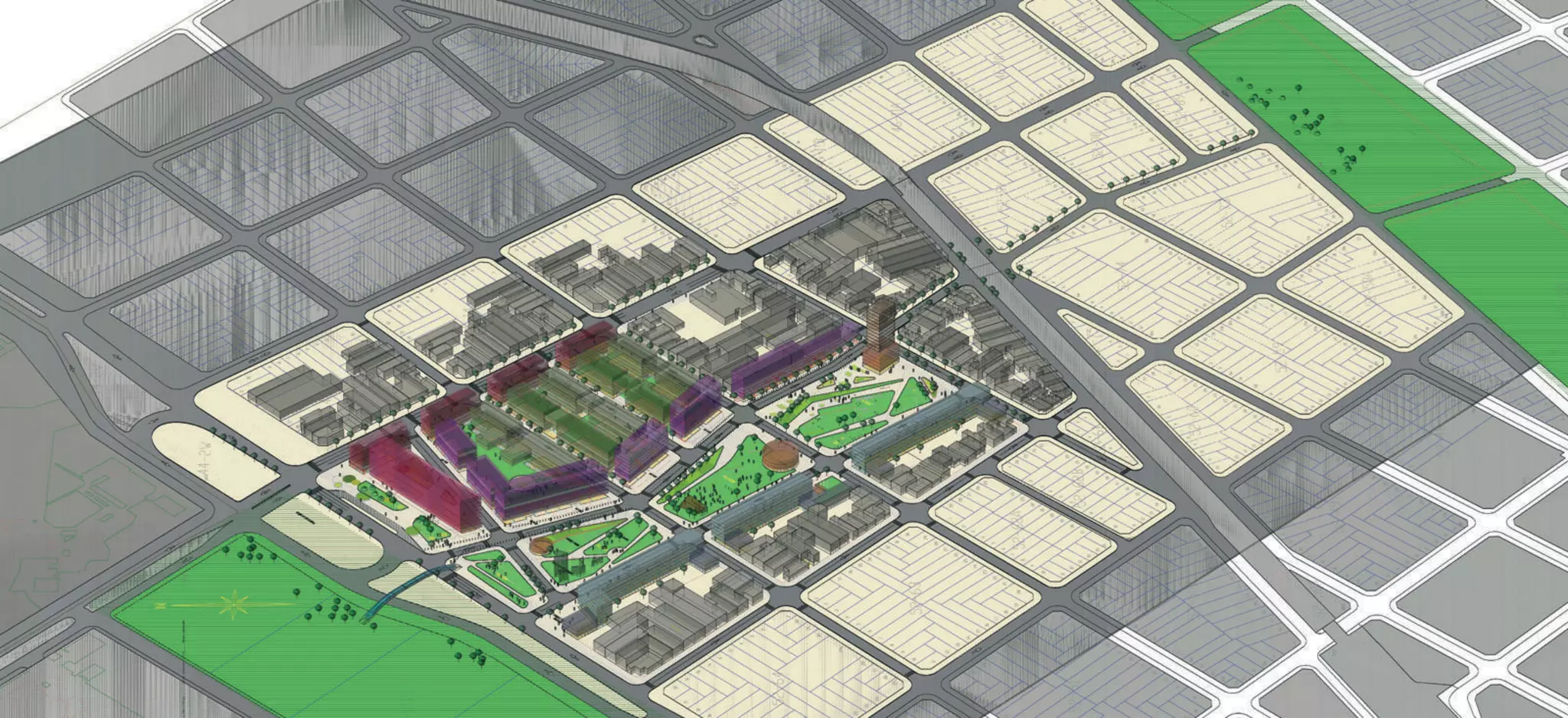 HMCM ARQUITECTURA - DIBUJOS ESPACIALES