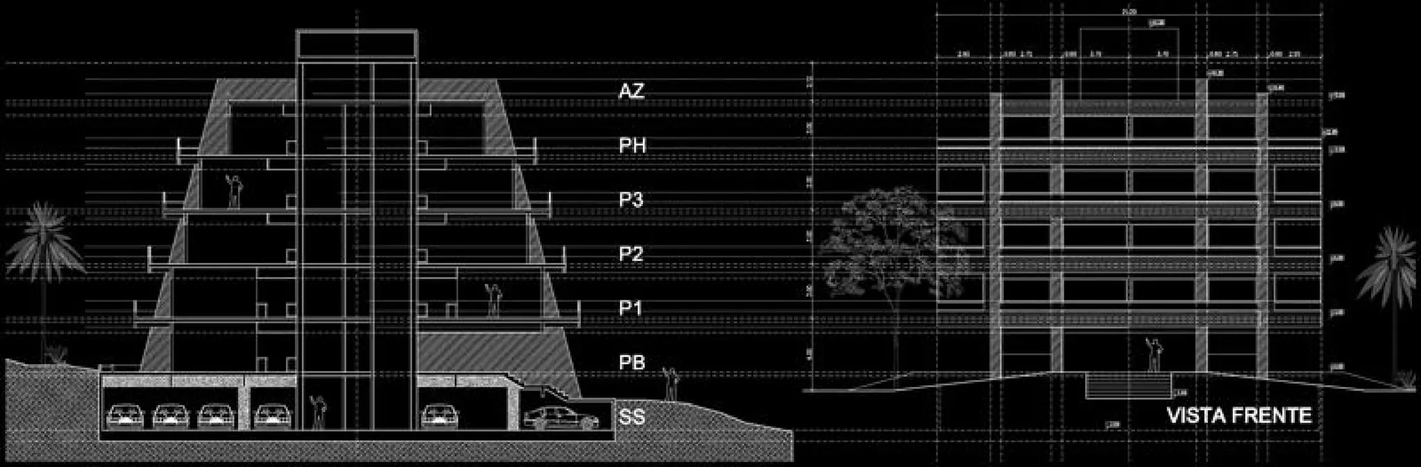 HMCM ARQUITECTURA - DIBUJOS ESPACIALES