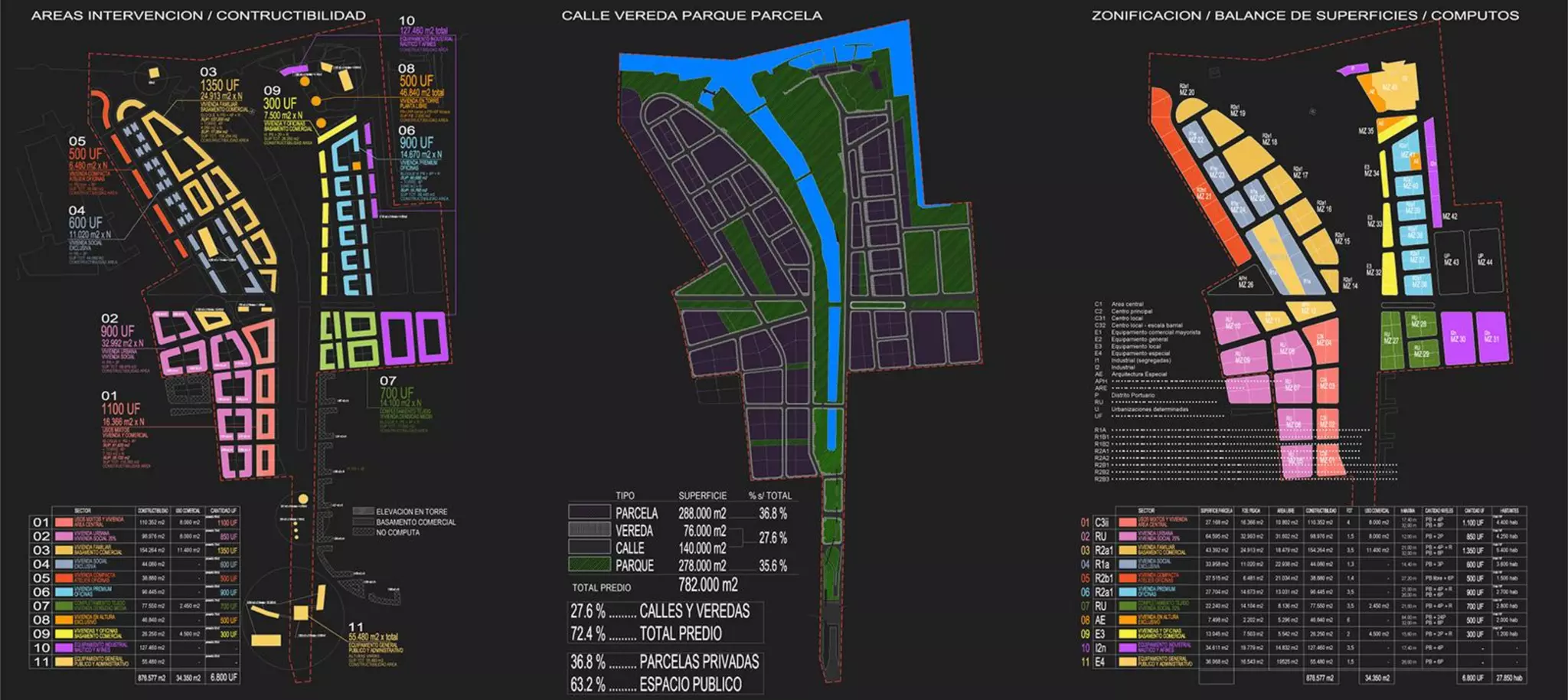 HMCM ARQUITECTURA - DIBUJOS ESPACIALES