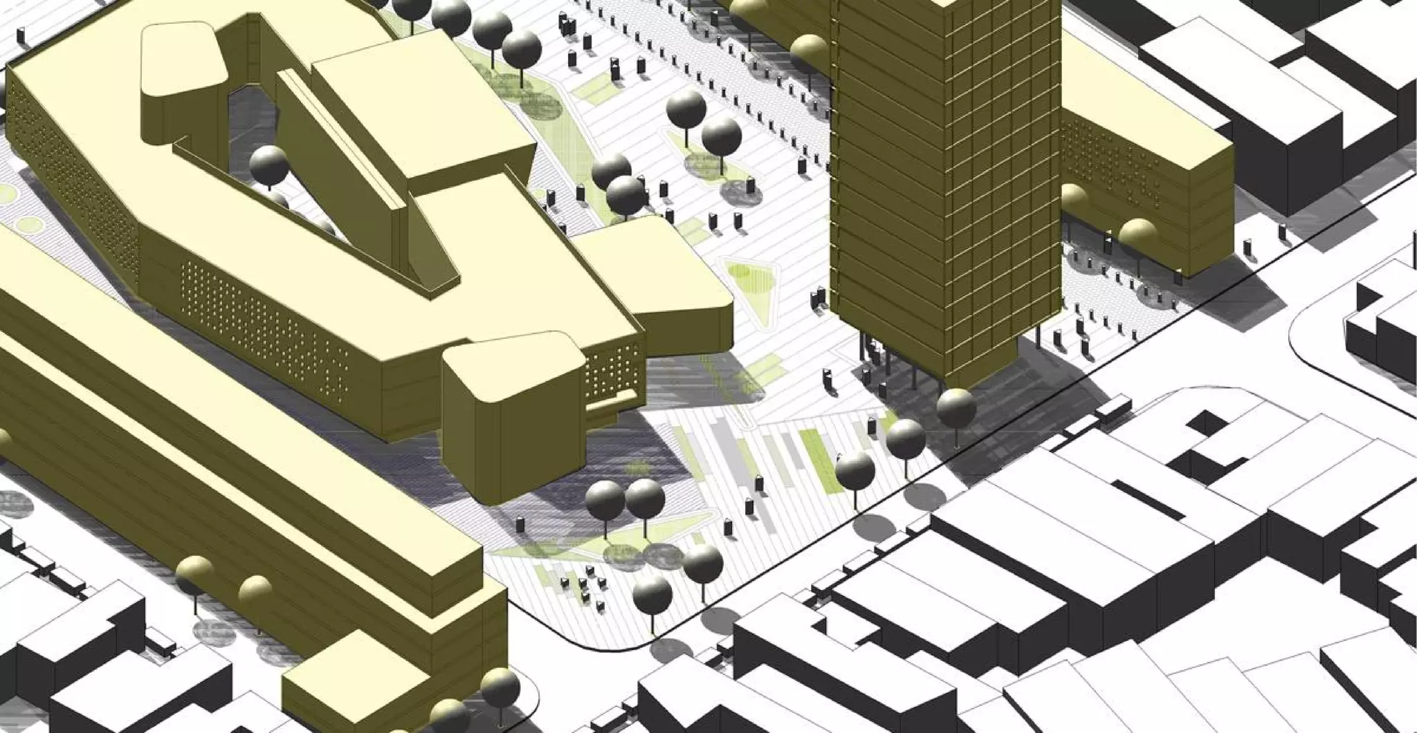 HMCM ARQUITECTURA - DIBUJOS ESPACIALES