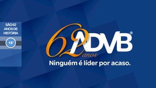18’
SÃO62
ANOSDE
HISTÓRIA
 