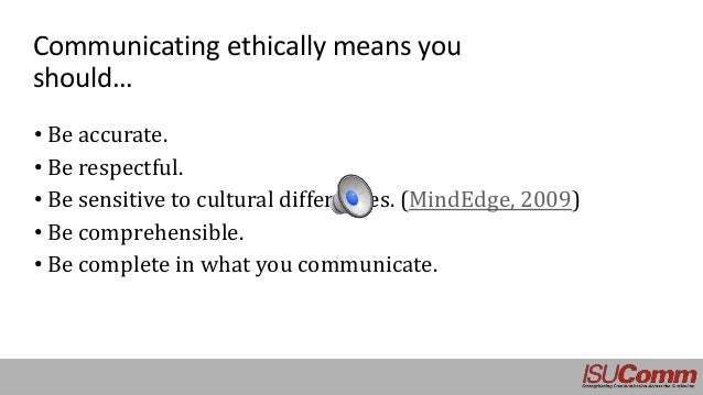 ethical communication