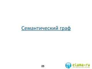 Семантический граф

25

 