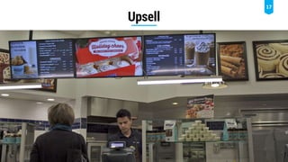 17
Pic of Cinnabon digital menus.
Upsell
 
