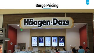 19
Surge Pricing
 