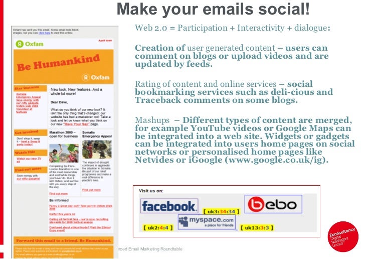 Econsultancy Adv Email Marketing Roundtable June 2009