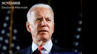 NOVEMBER
Election & Aftermath
 